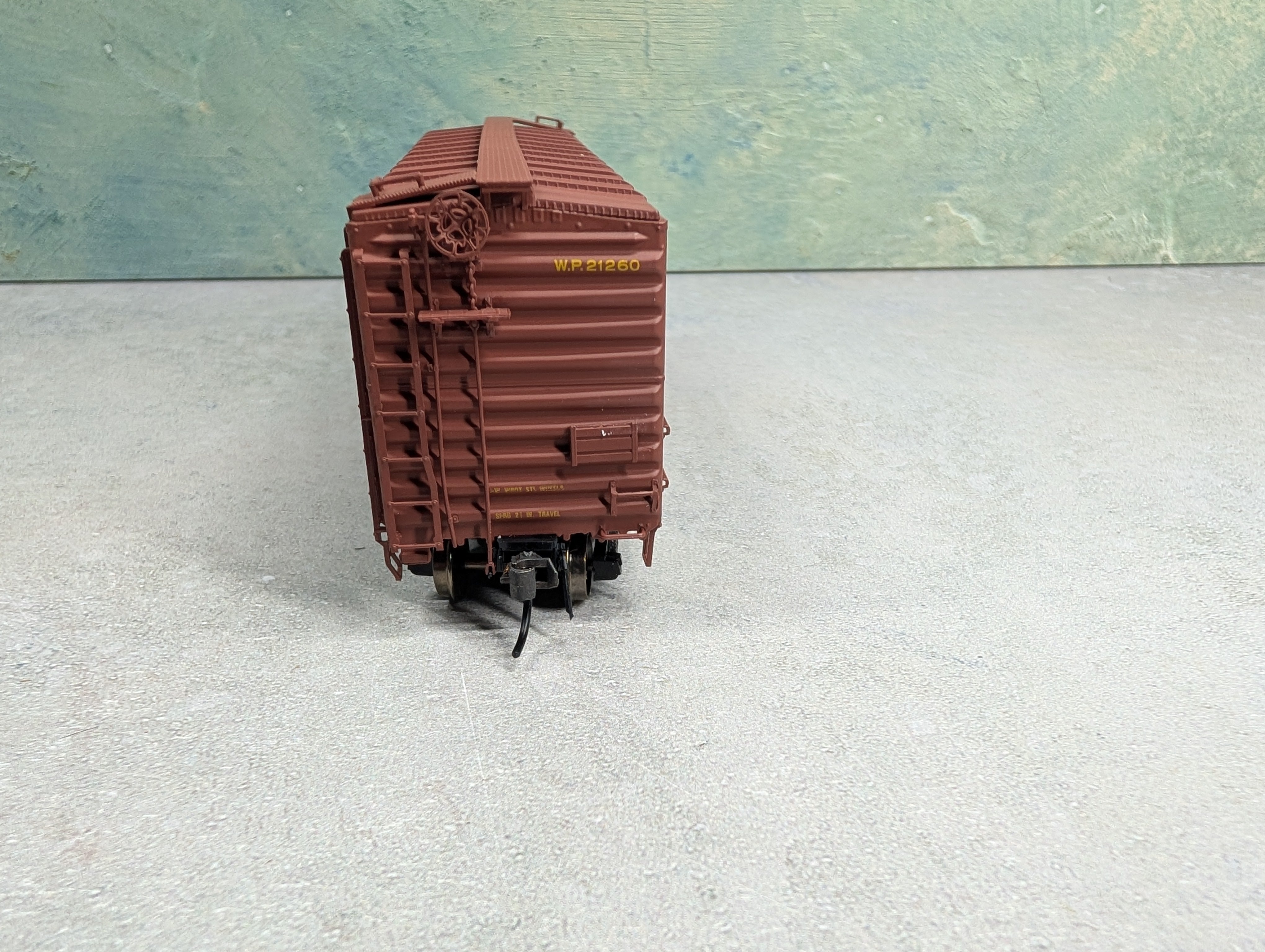 USED Intermountain #45476-03 HO Scale PS-1 40' Box Car Western Pacific WP #21260