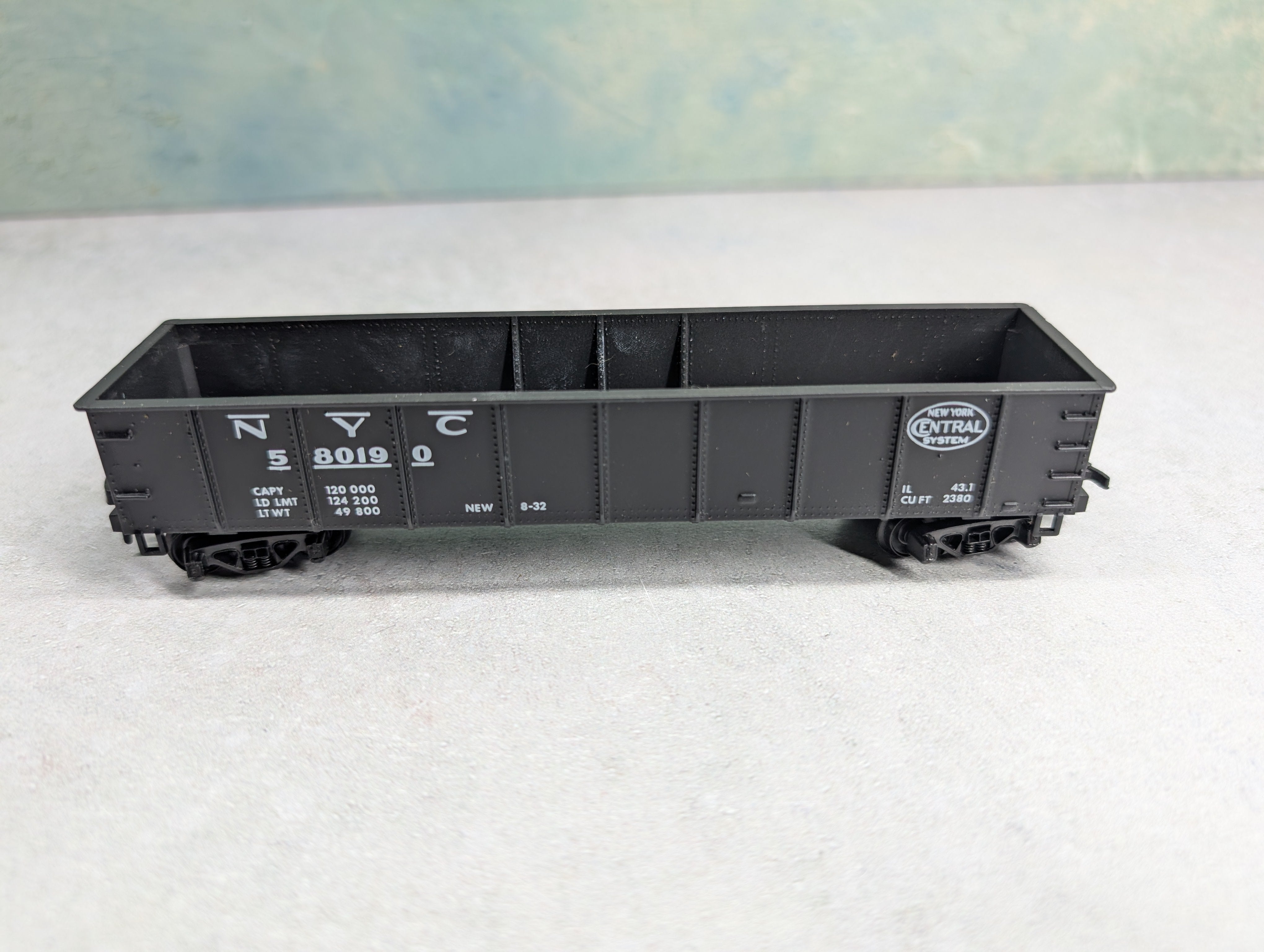 USED Mantua #731-022 HO Scale Heavy Gondola New York Central NYC #580190