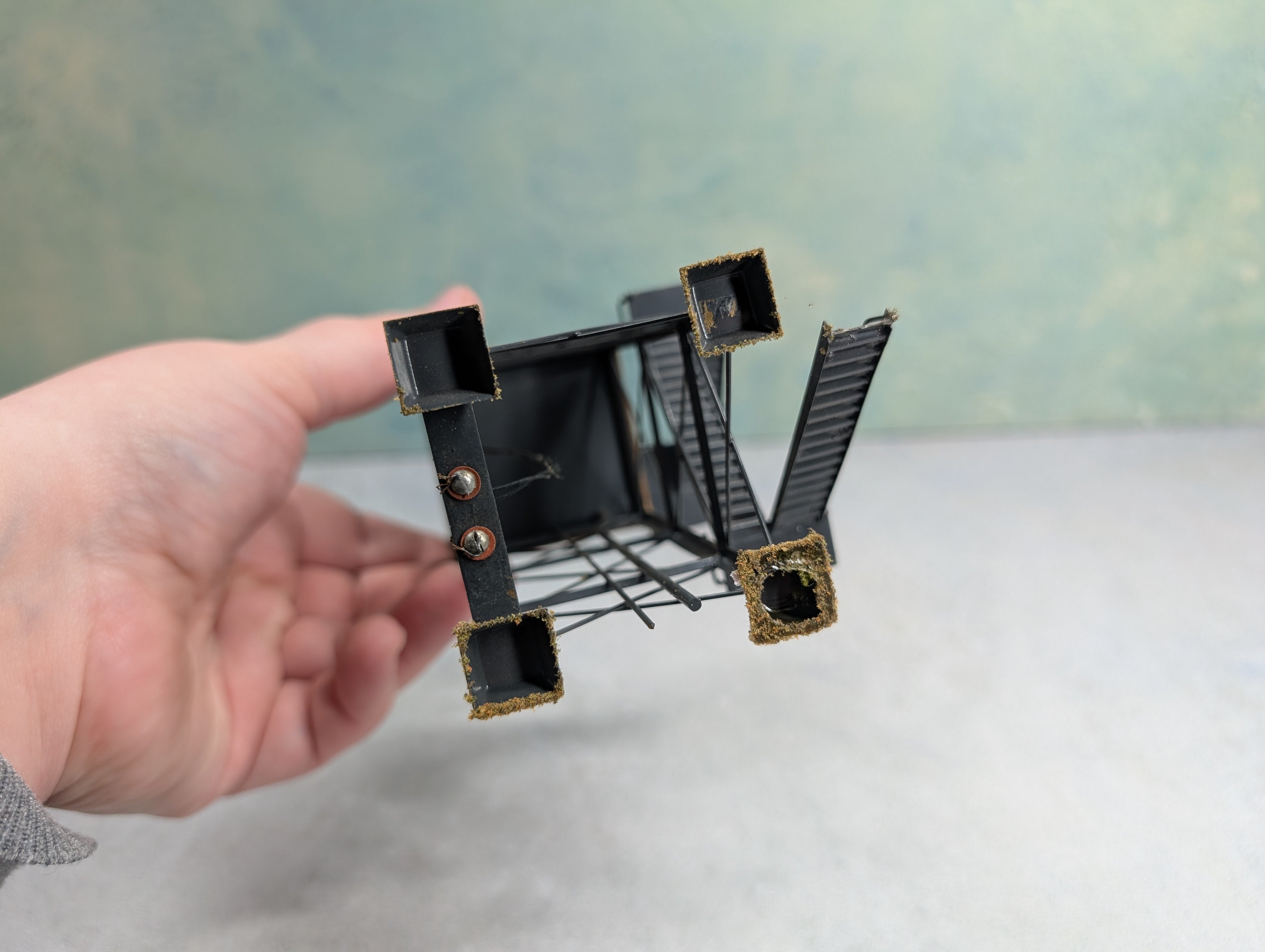 USED HO Scale Custom Signal Tower, Metal