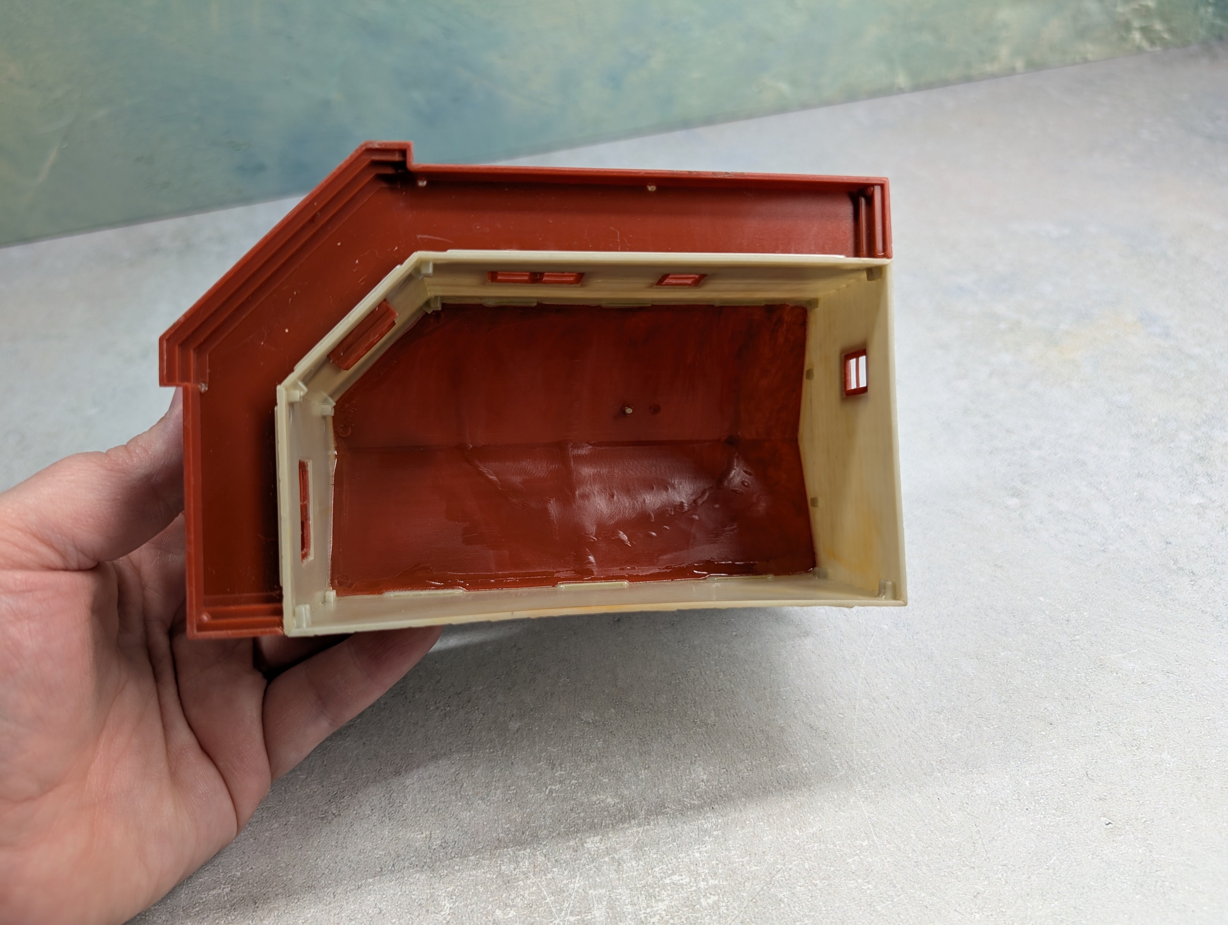 USED HO Scale Citizens Bank, Corner Store Front