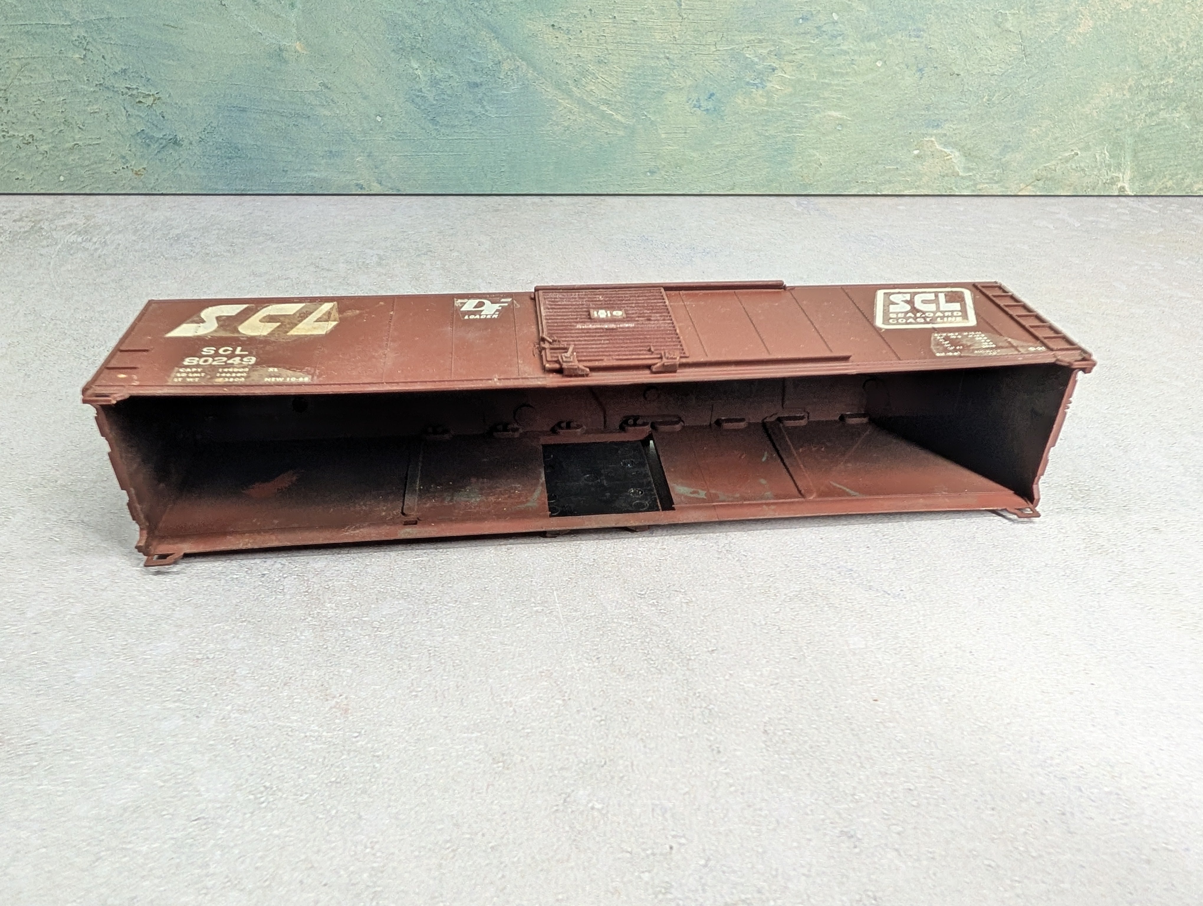 USED Athearn HO Scale 50' Box Car Seaboard Coast Line SCL #80249 Decal