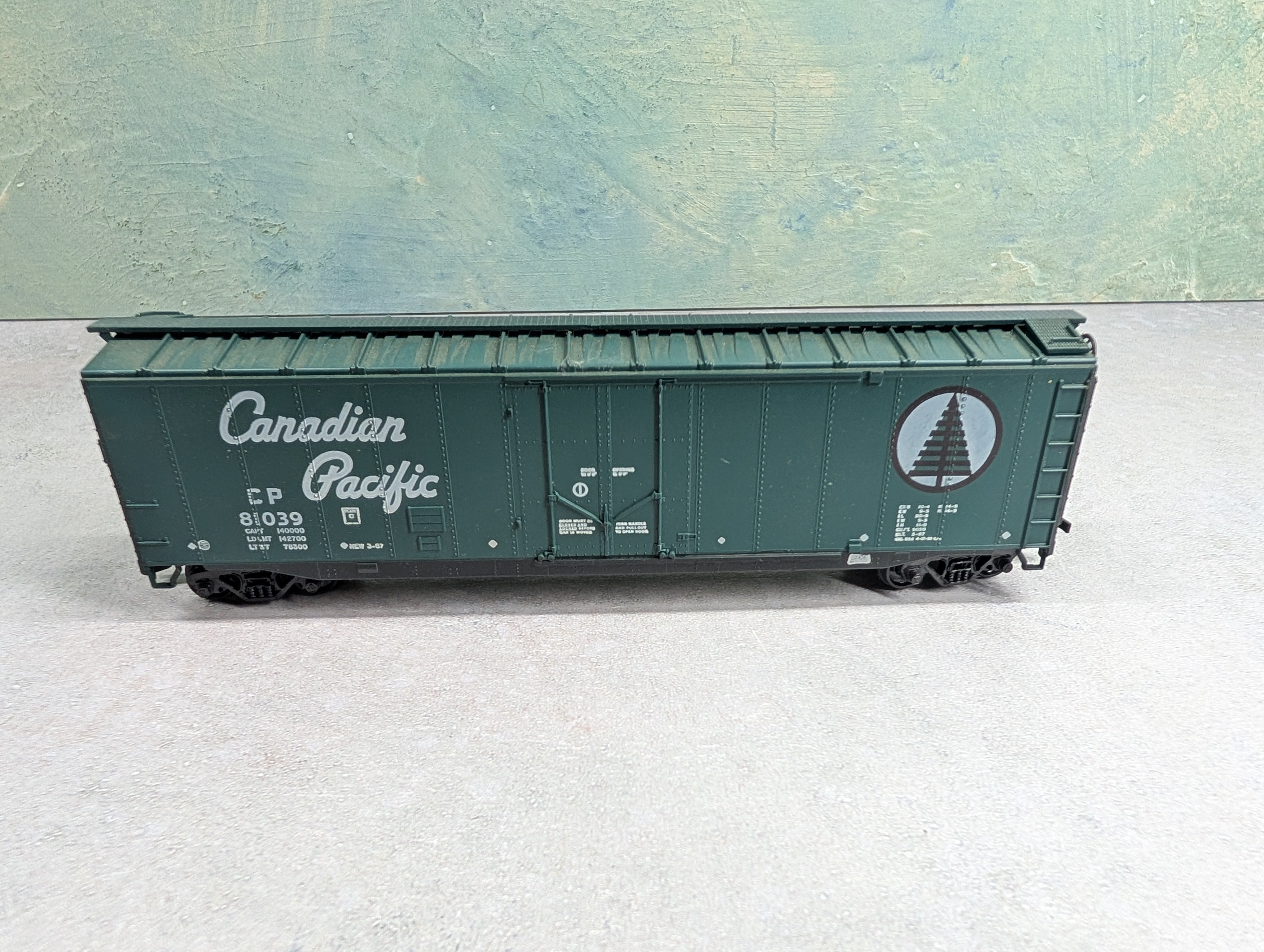 USED Athearn HO Scale 50' Box Car Canadian Pacific CP #81039