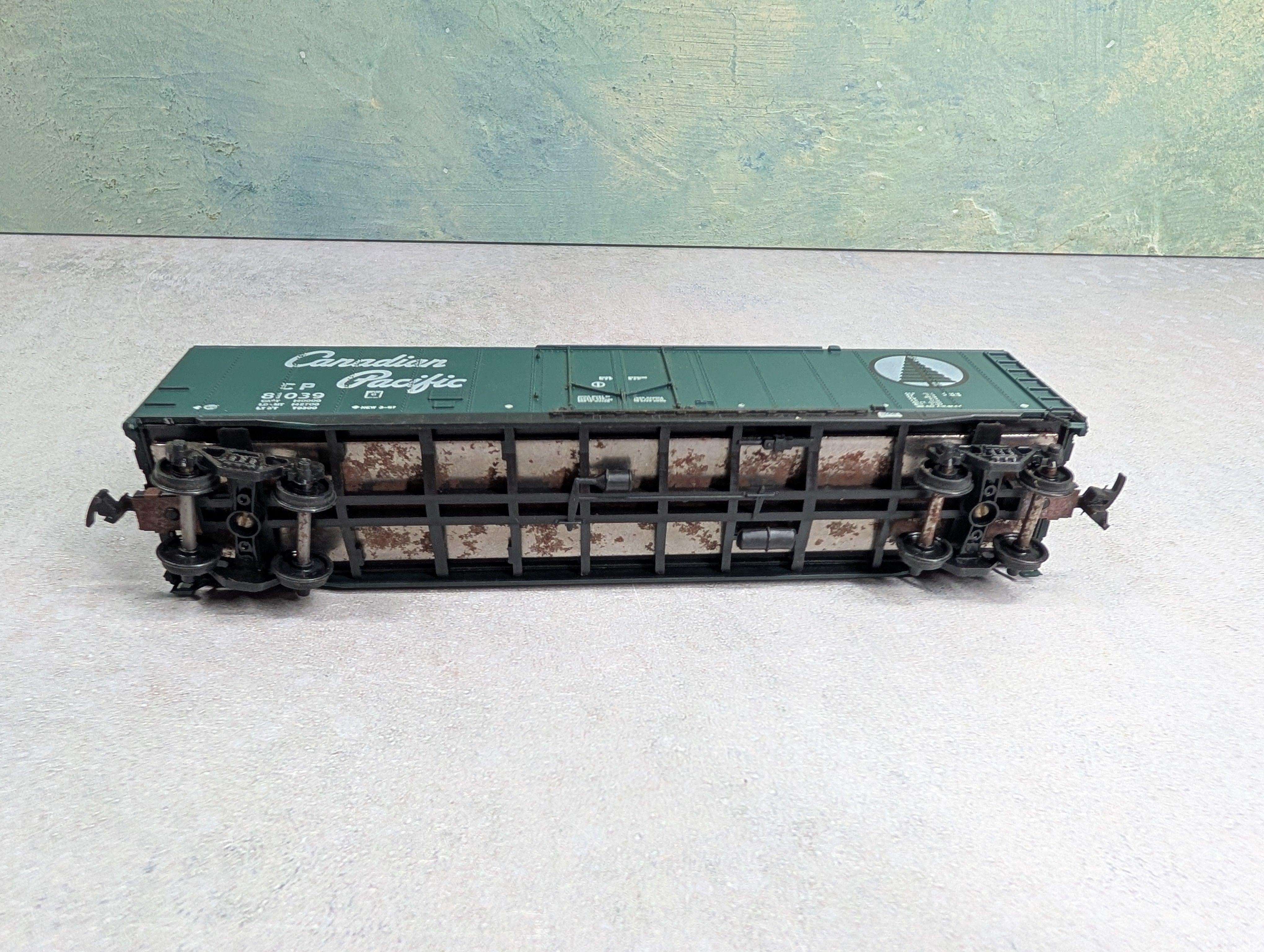 USED Athearn HO Scale 50' Box Car Canadian Pacific CP #81039