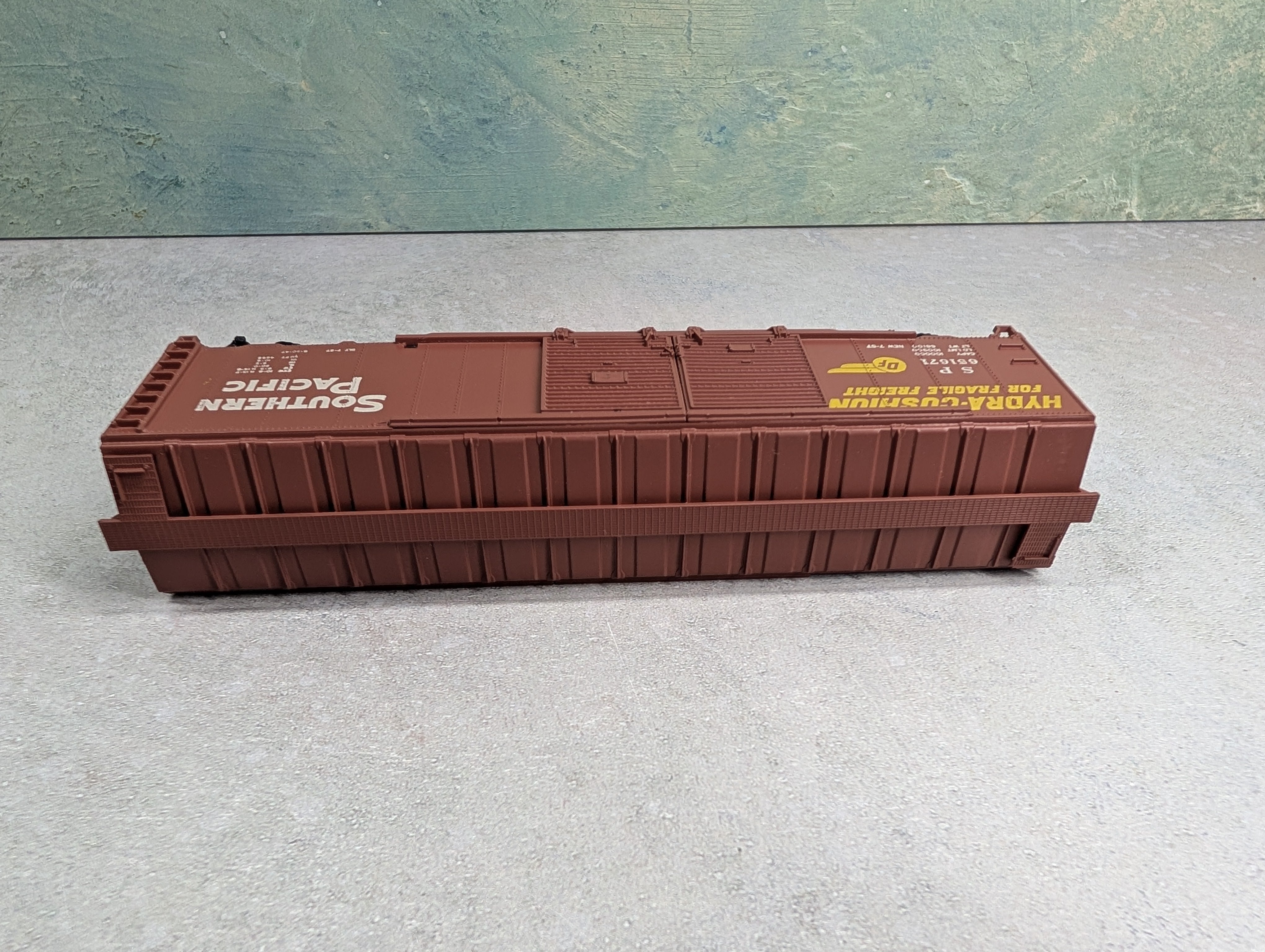 USED Athearn HO Scale 50' DD Box Car Southern Pacific SP #651671