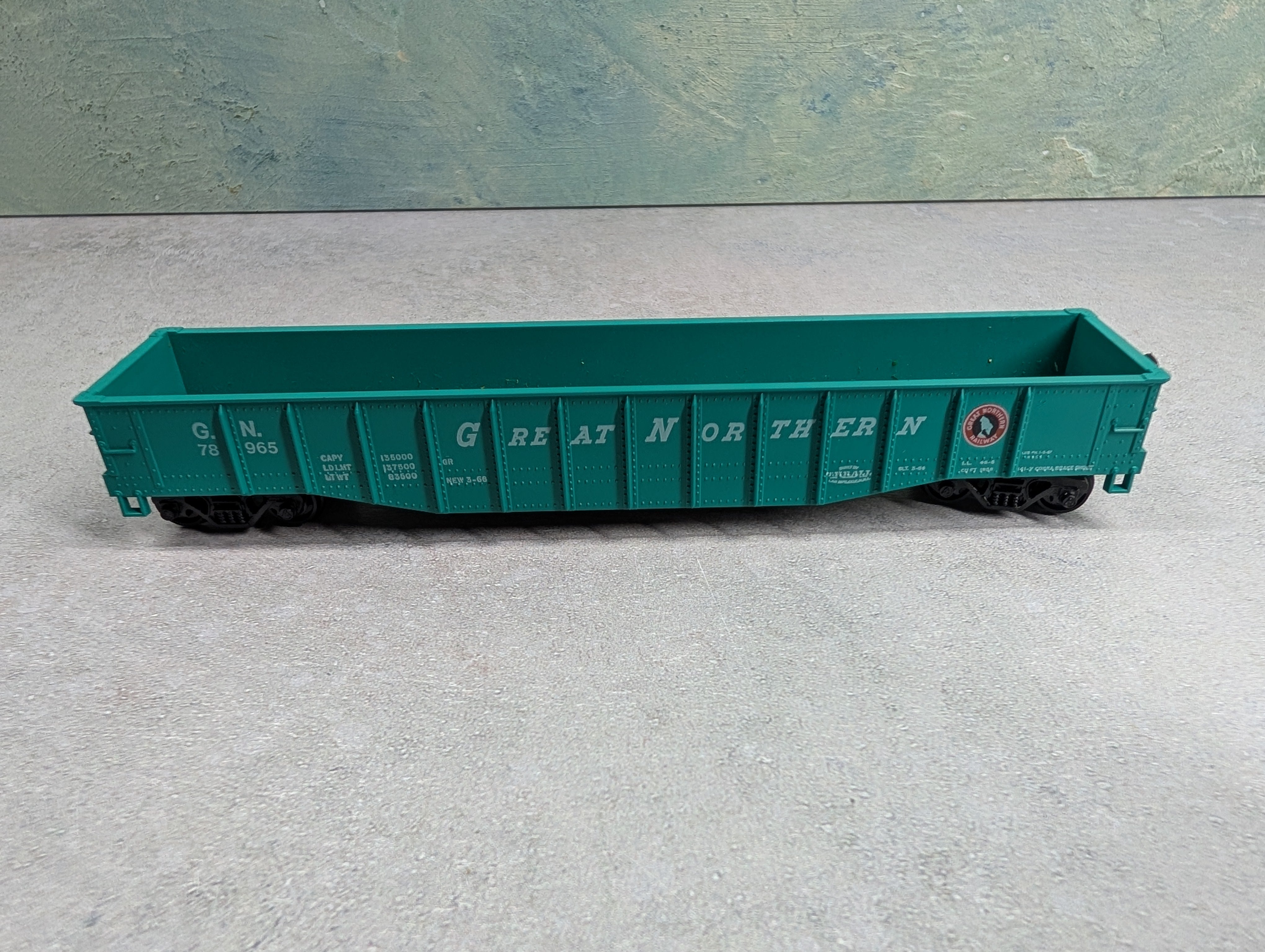 USED Athearn HO Scale 50' Gondola Great Northern GN #78965
