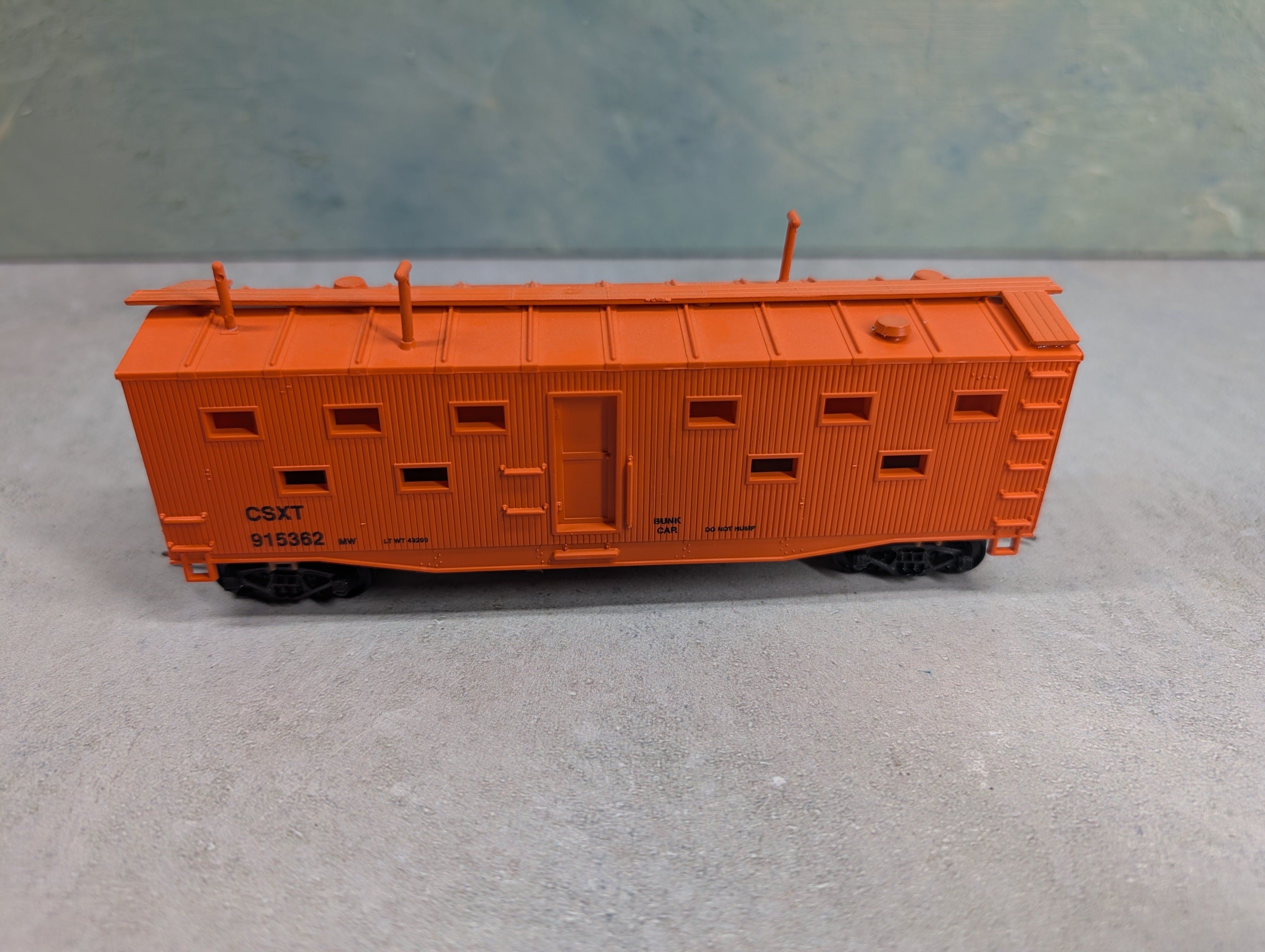 USED Walthers 932-915 HO Scale Orange MOW Work Train #1 CSX CSXT (6 pcs)