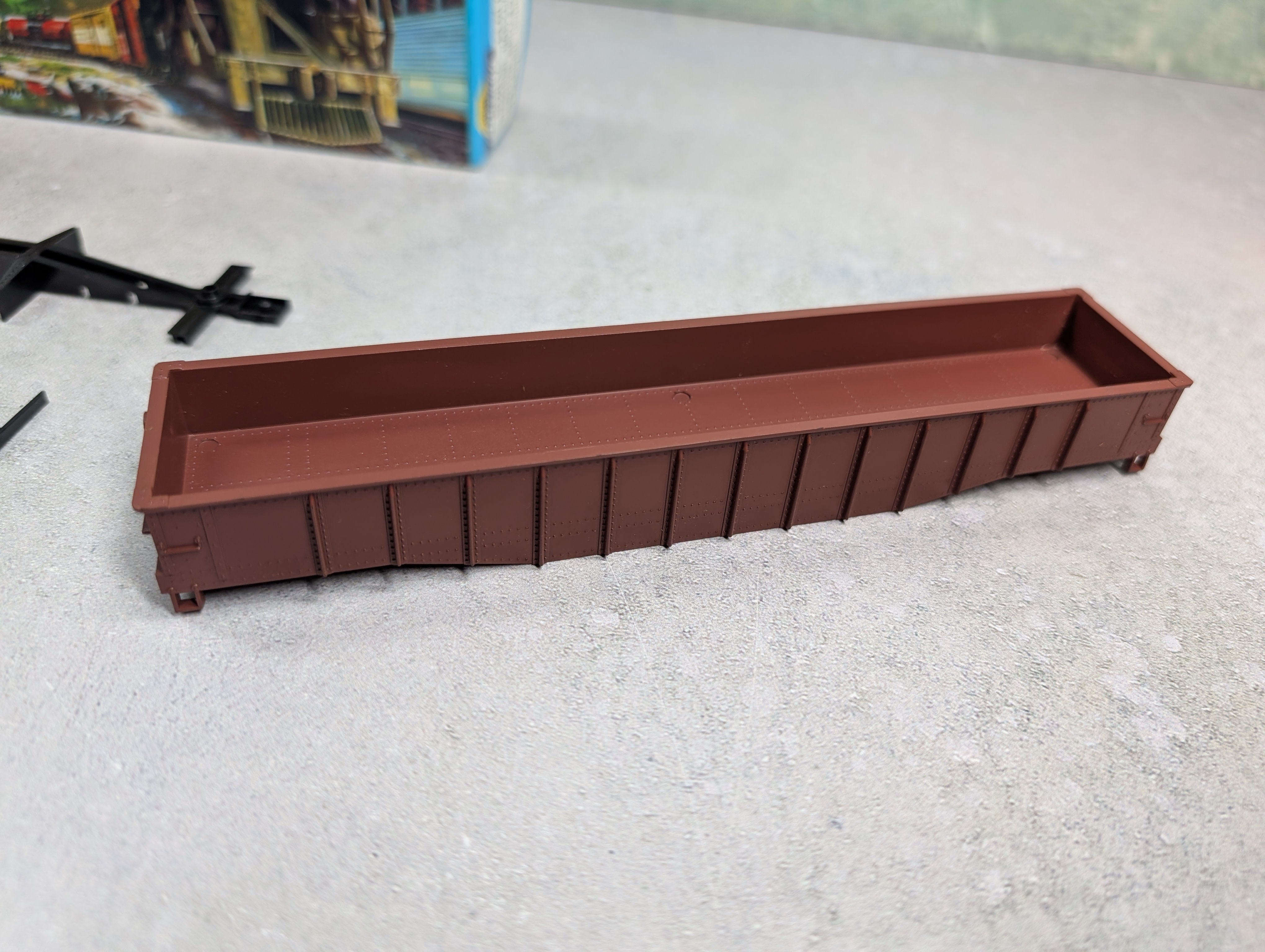 USED Athearn #1906-1 HO Scale 50' Open Gondola Western Maryland #54218 Bev-Bel KIT