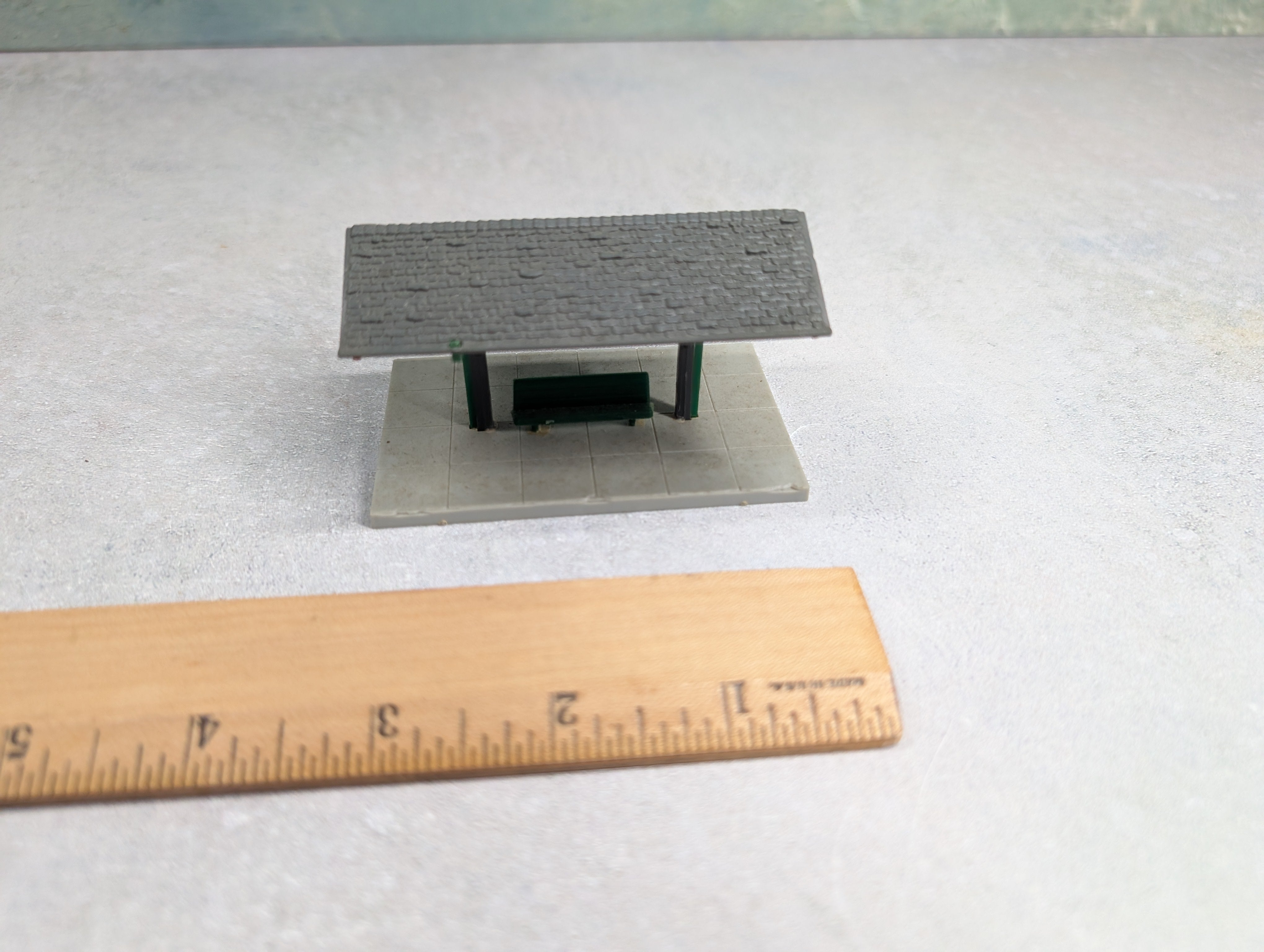 USED HO Scale Passenger Station Platform