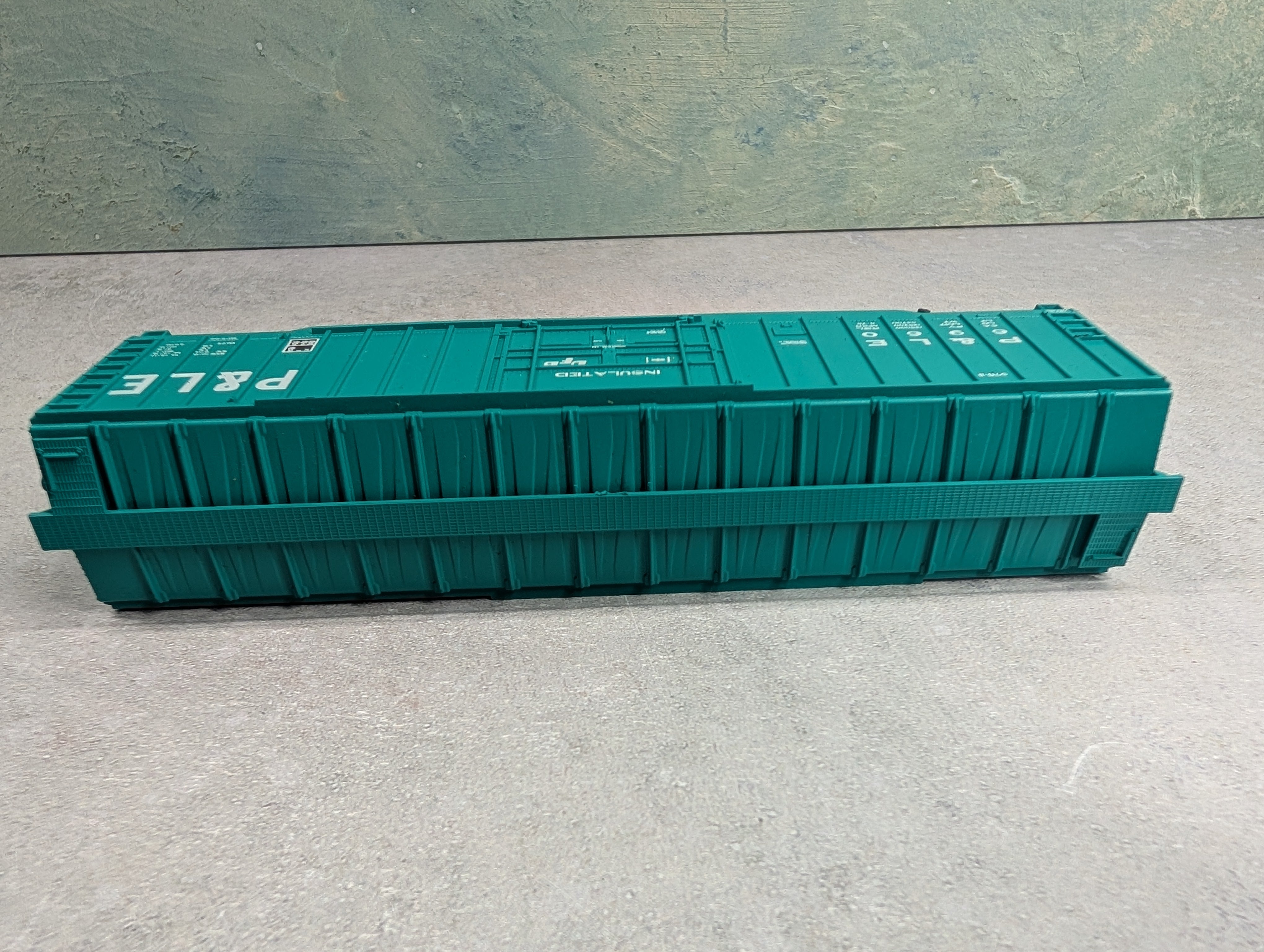 USED Athearn #157 HO Scale 50' OB Box Car Pittsburgh & Lake Erie P&LE #6960 Rail Runner