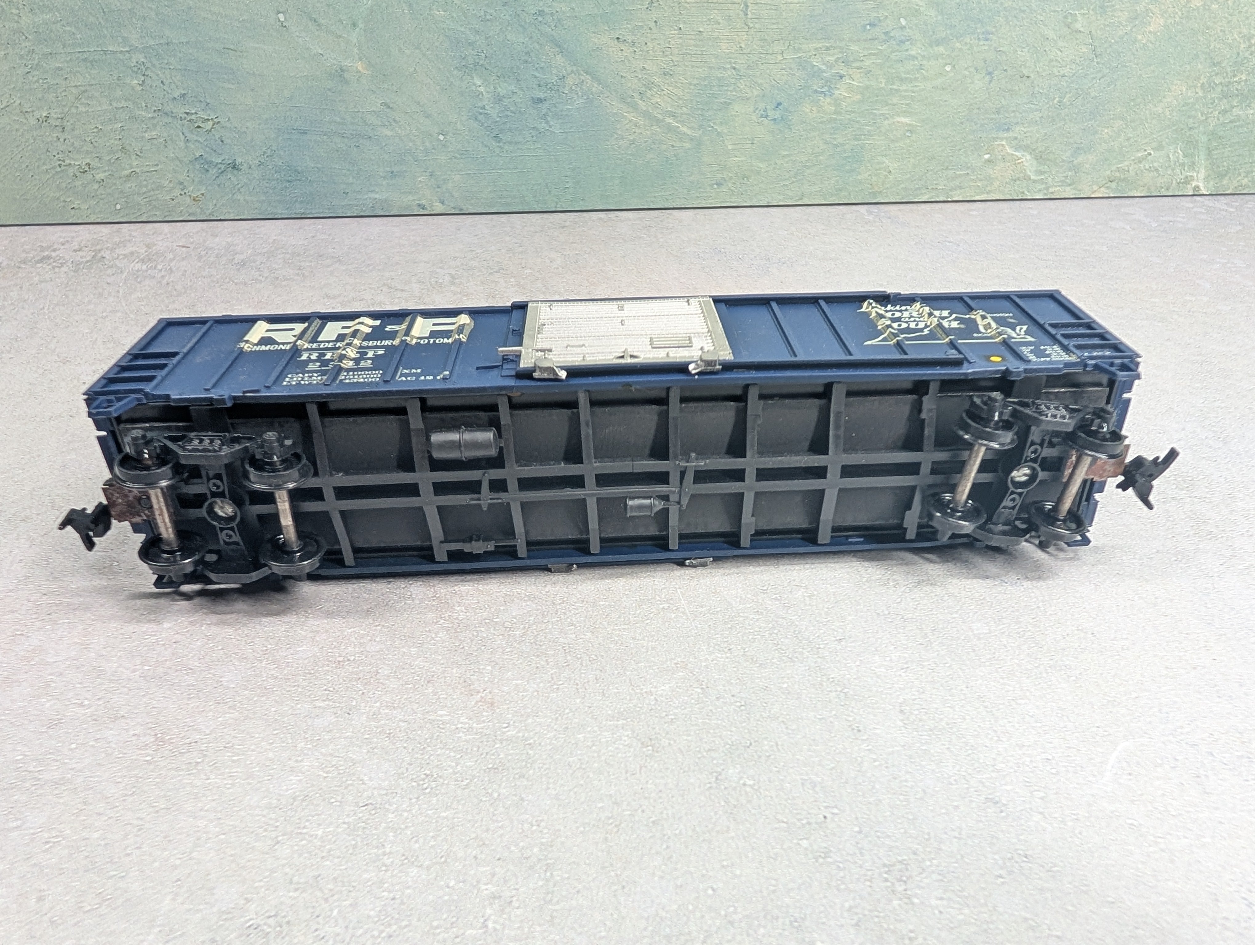 USED Athearn HO Scale 50' Railbox Box Car Richmond Fredricksburg & Potomac RF&P #2342 Decals