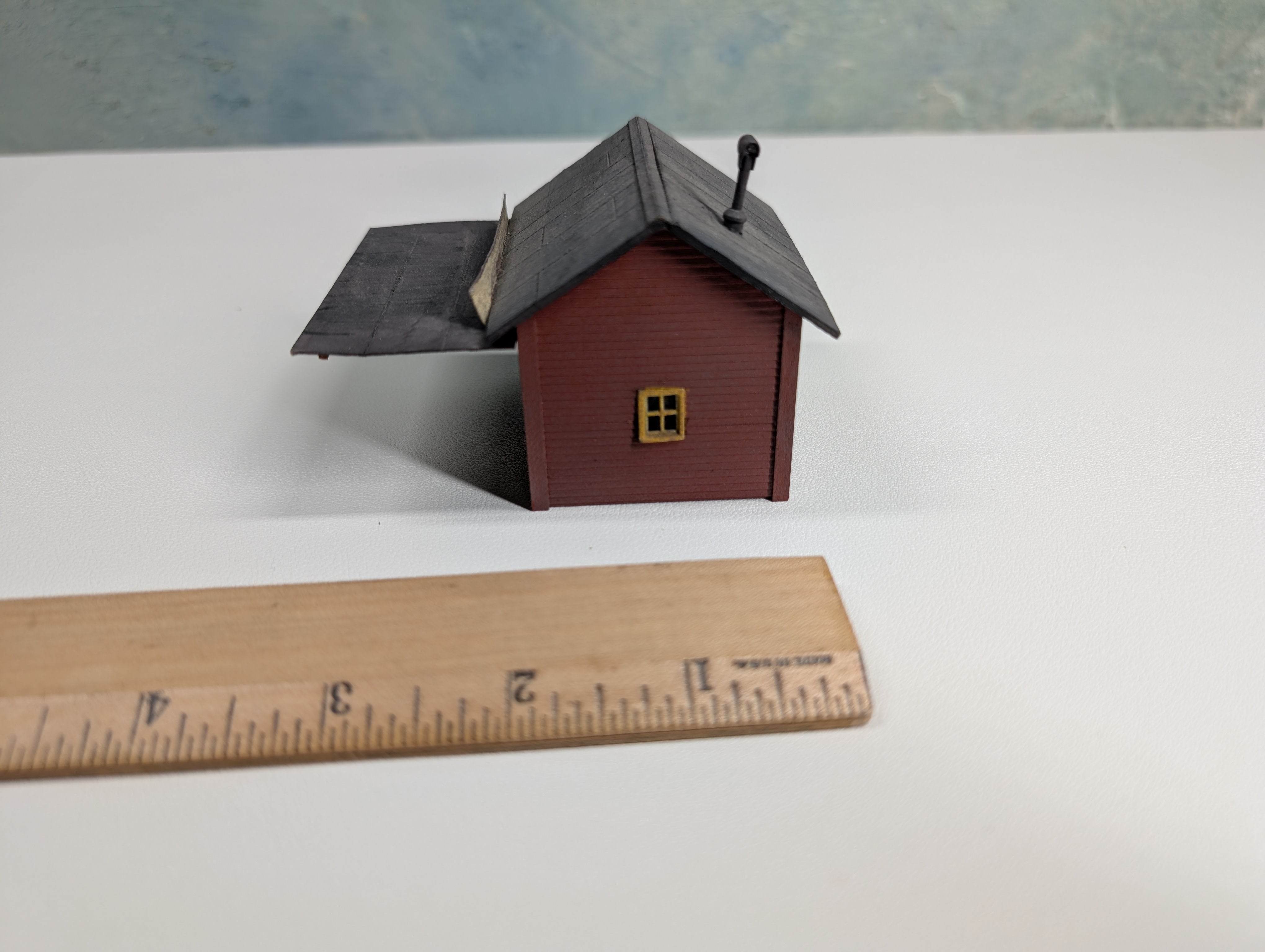 USED HO Scale Ace Coal Co, Scratch Built Building