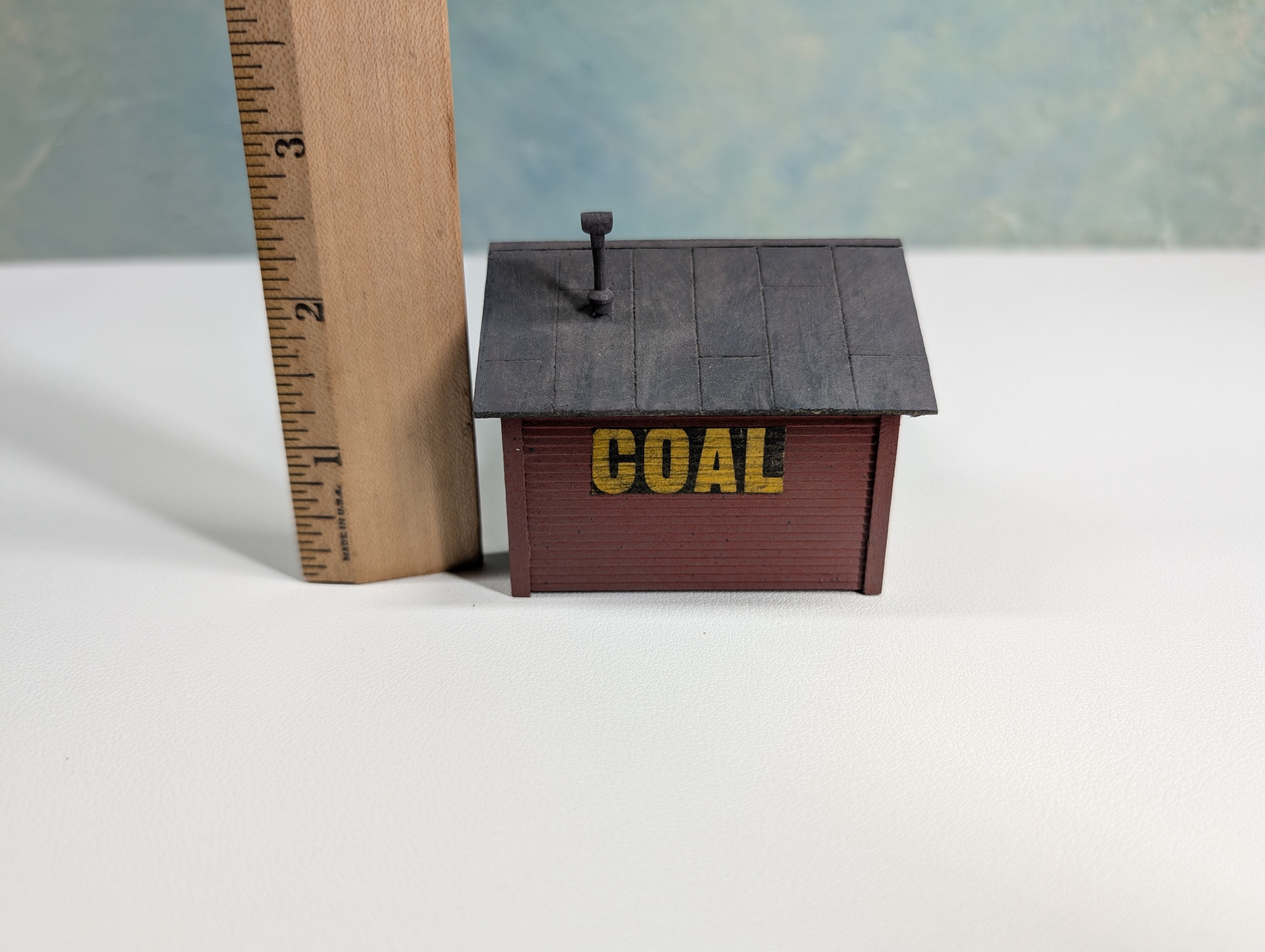 USED HO Scale Ace Coal Co, Scratch Built Building