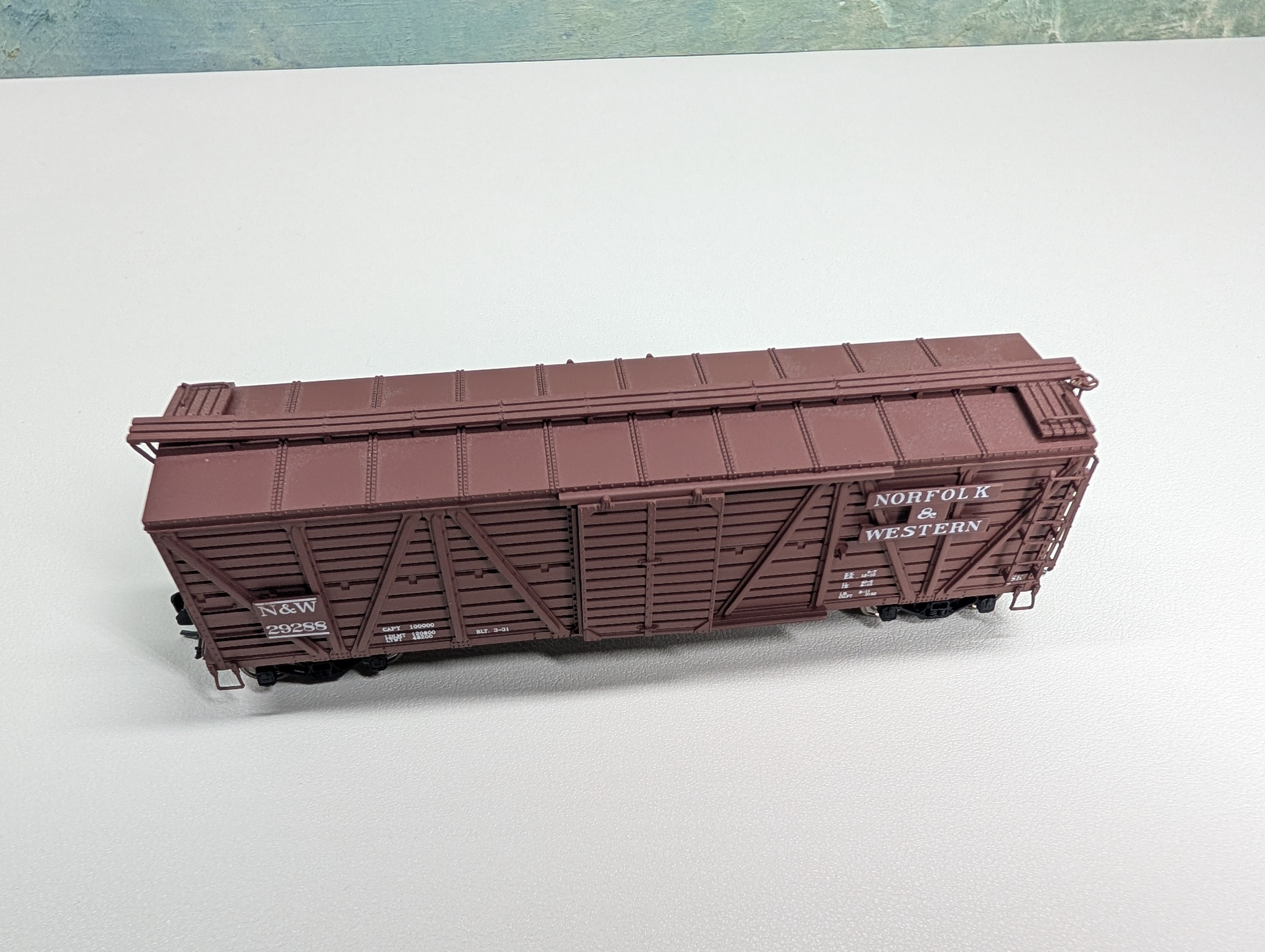 USED Broadway Limited 851 HO Scale Stock Car Norfolk & Western N&W #29288