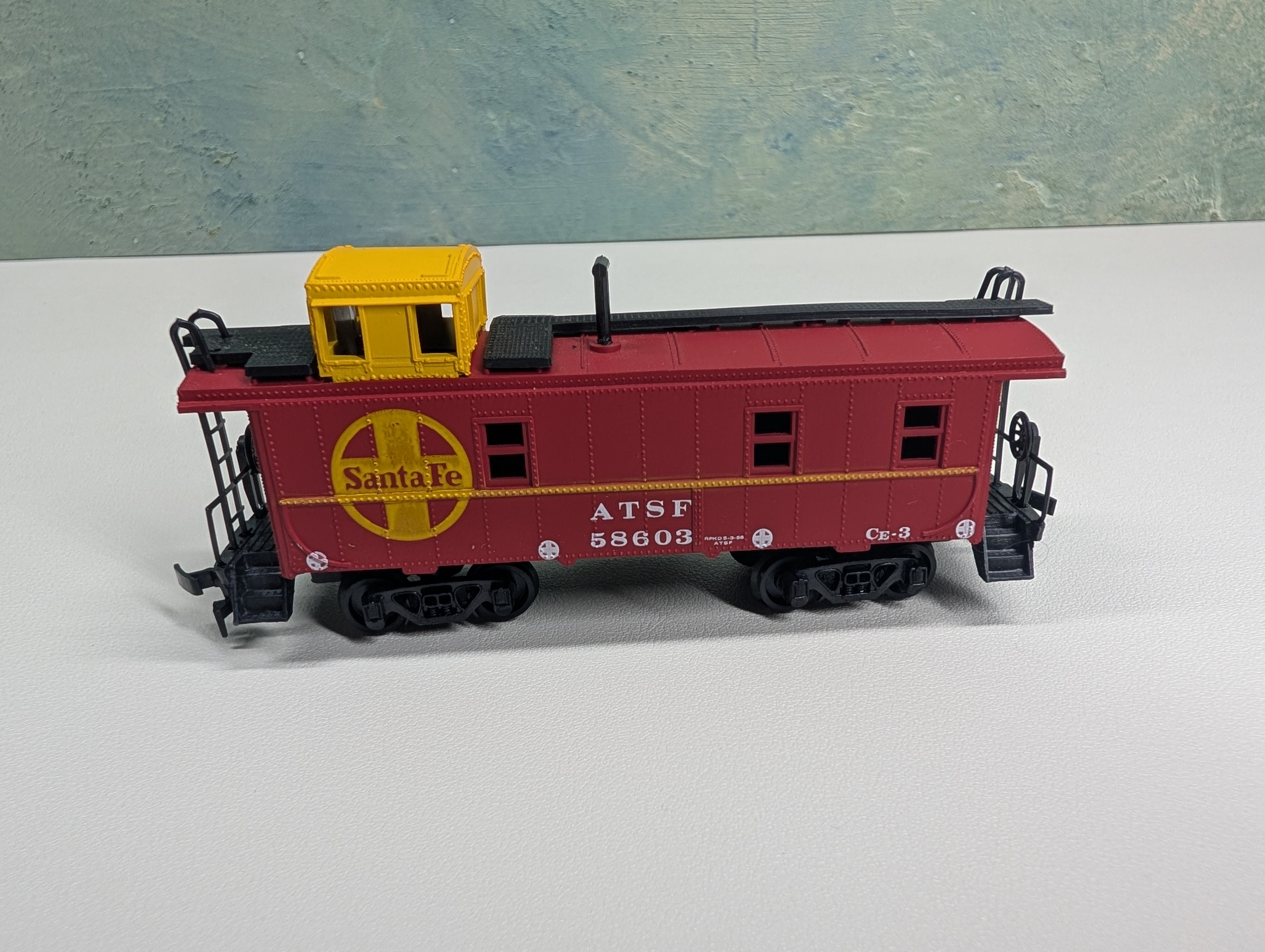 USED Bachmann HO Scale Caboose Santa Fe ATSF #58603