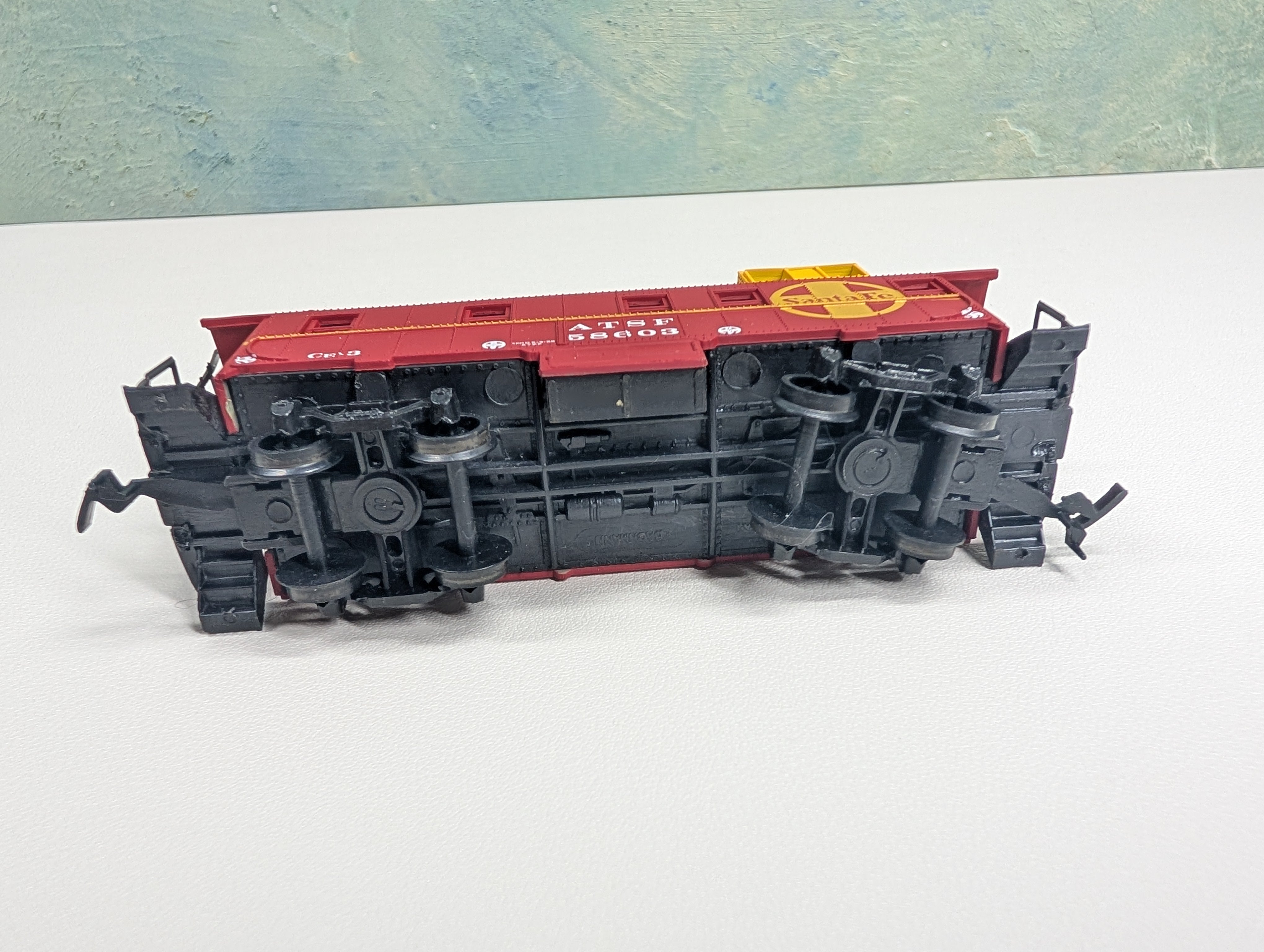 USED Bachmann HO Scale Caboose Santa Fe ATSF #58603