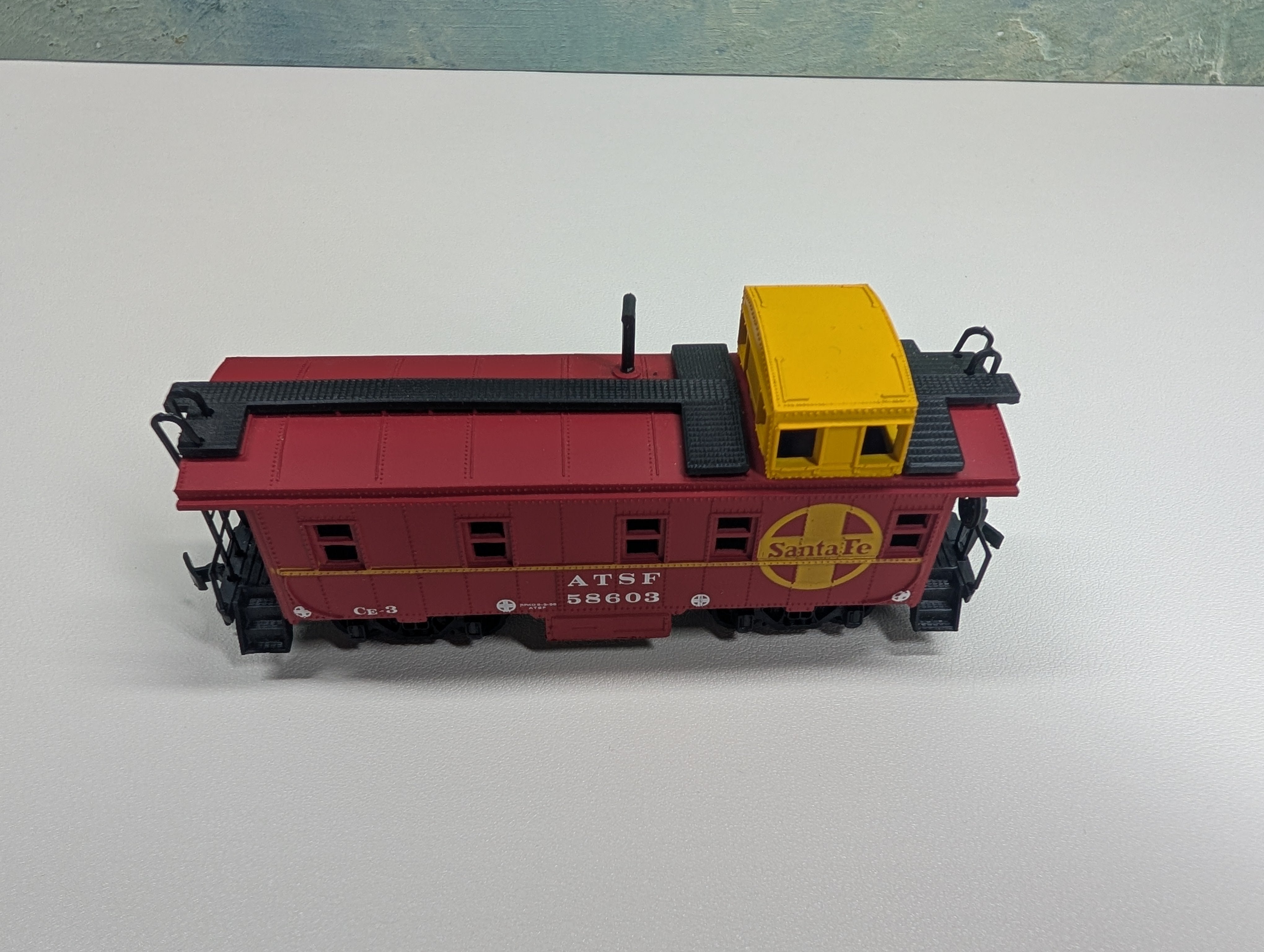 USED Bachmann HO Scale Caboose Santa Fe ATSF #58603
