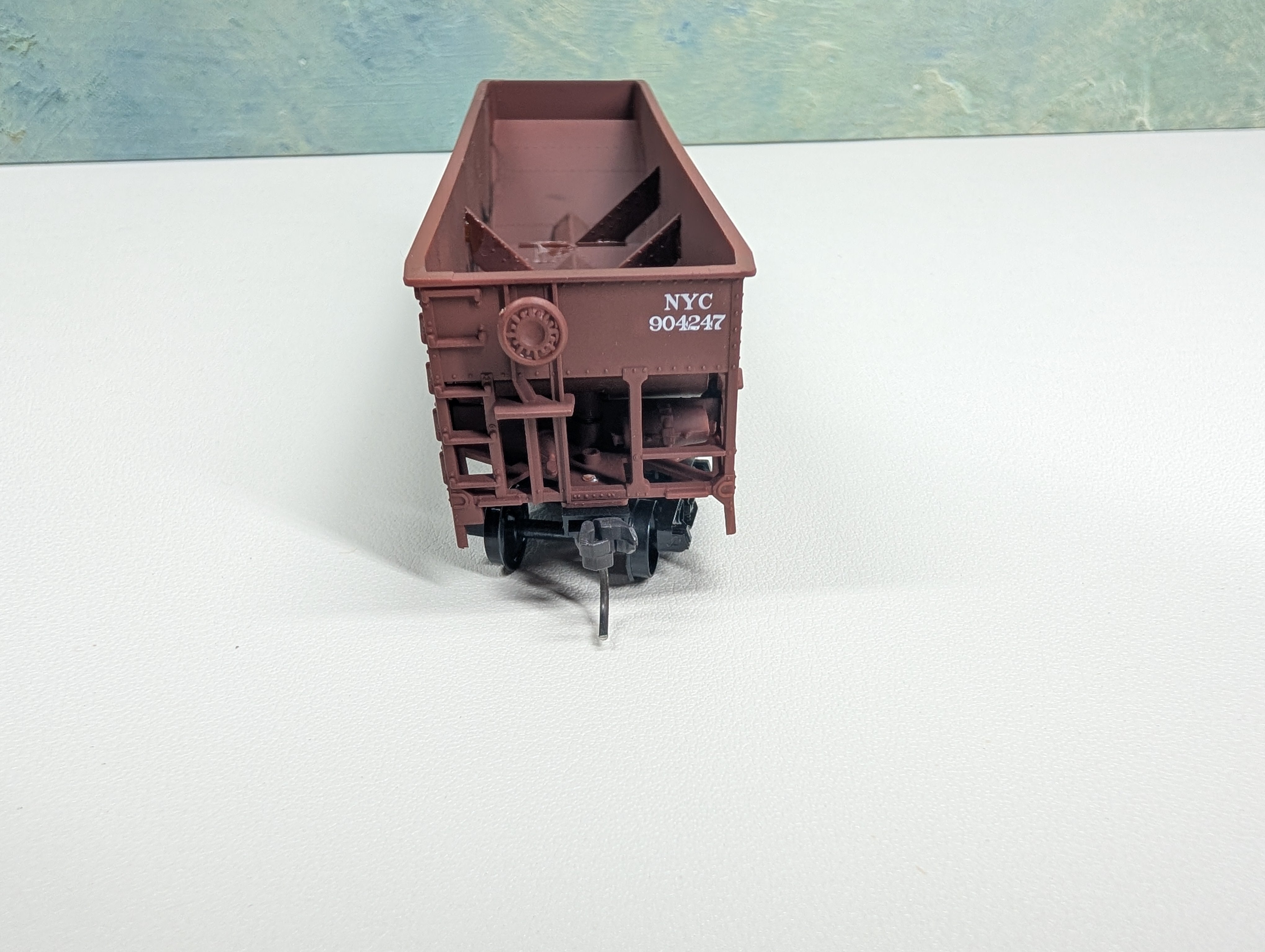 USED Bowser 11034 HO Scale 70 Ton Offset Hopper New York Central NYC #904247