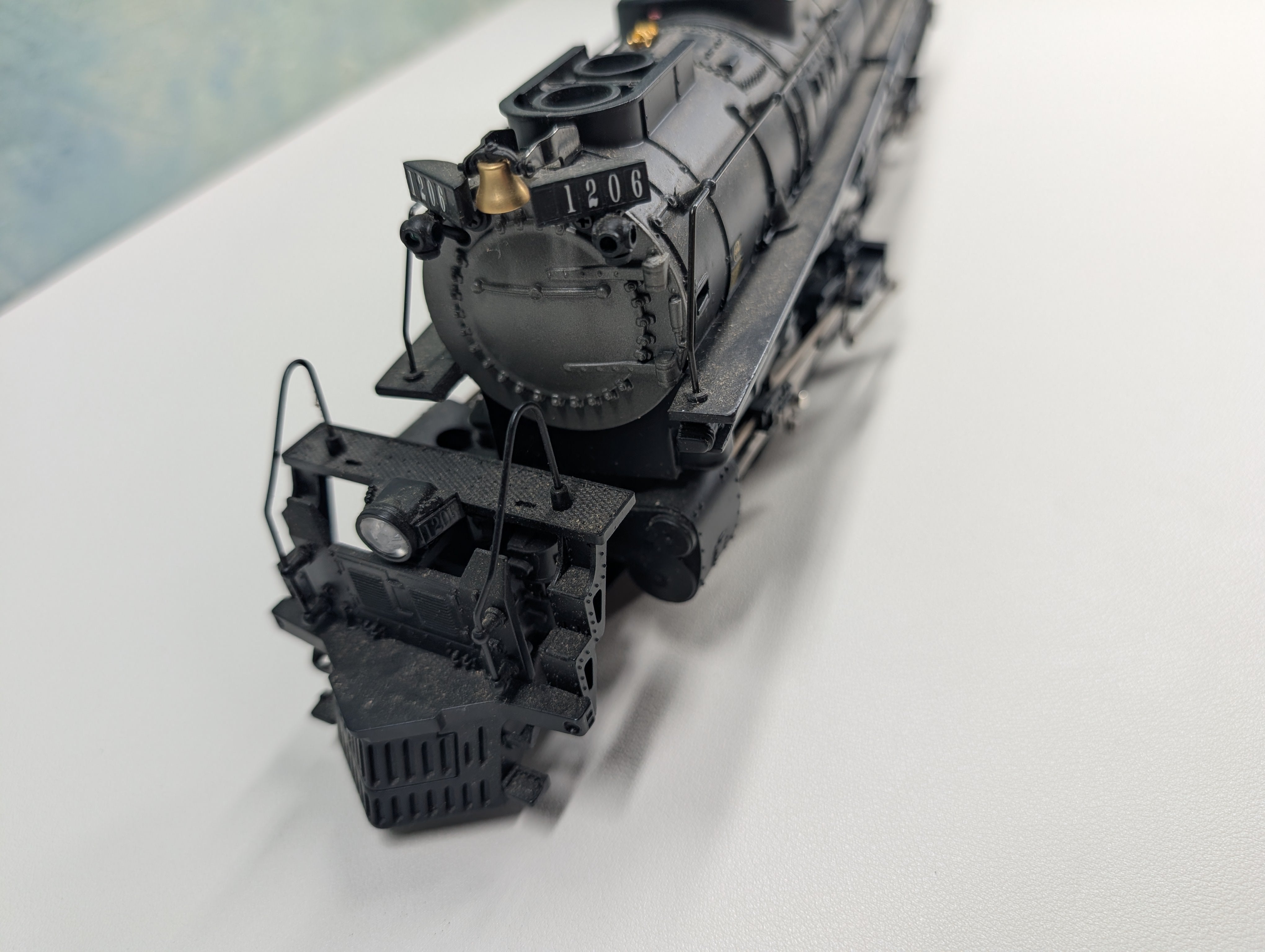 USED Lionel 6-38022 O Lionmaster 4-6-6-4 M-2 Challenger Steam Engine Western Maryland #1206 Runs Railsounds