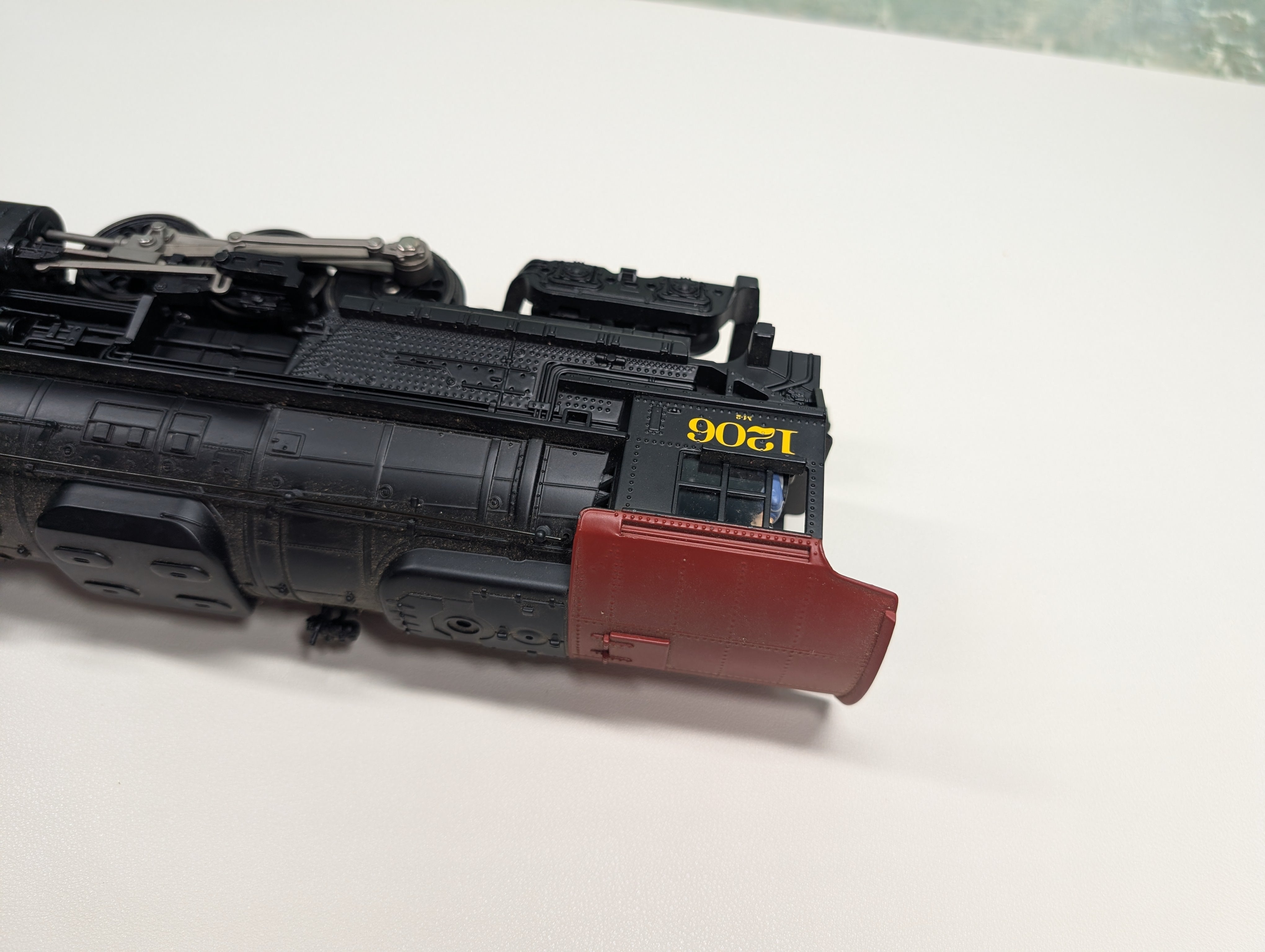 USED Lionel 6-38022 O Lionmaster 4-6-6-4 M-2 Challenger Steam Engine Western Maryland #1206 Runs Railsounds