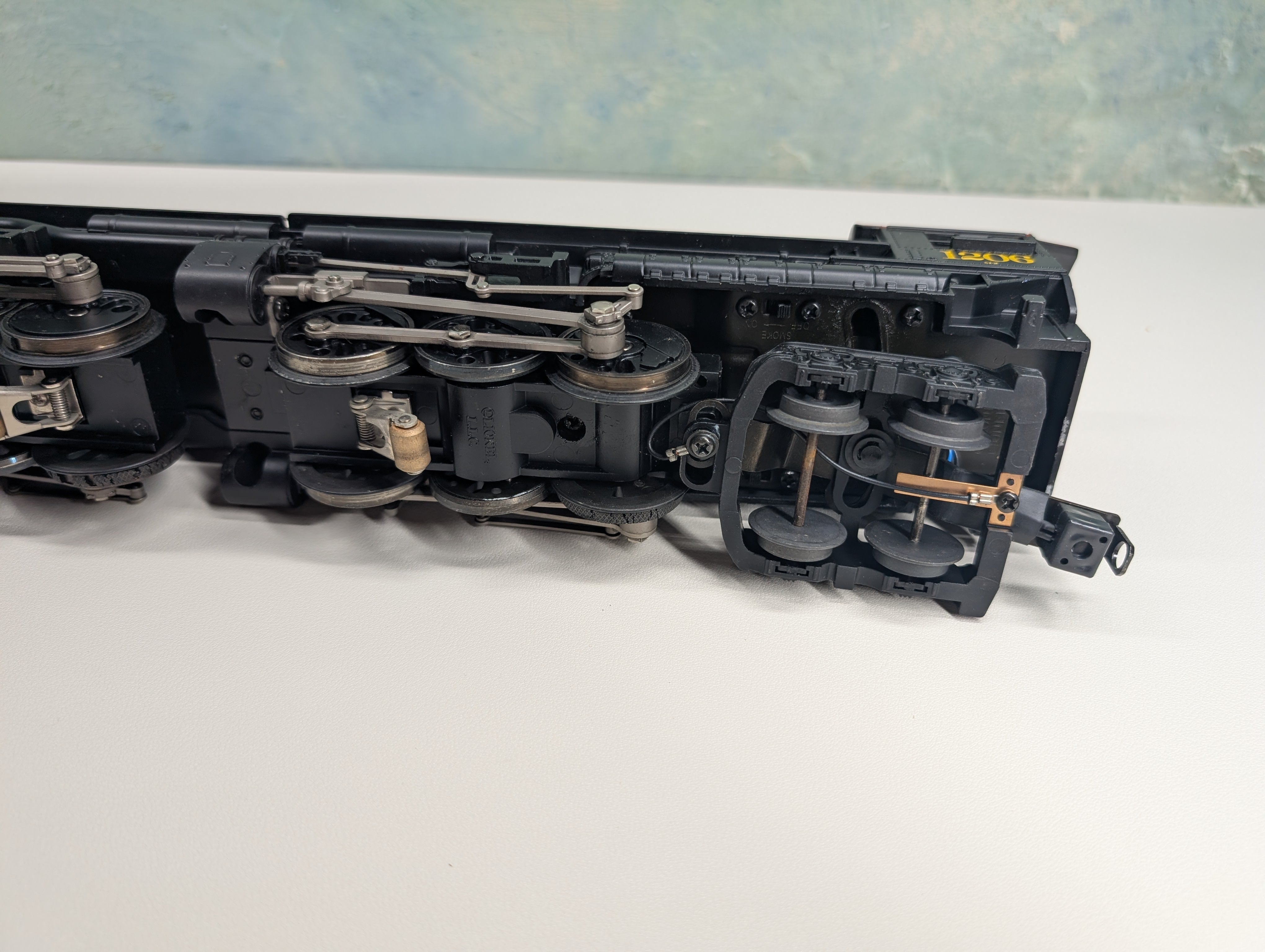 USED Lionel 6-38022 O Lionmaster 4-6-6-4 M-2 Challenger Steam Engine Western Maryland #1206 Runs Railsounds