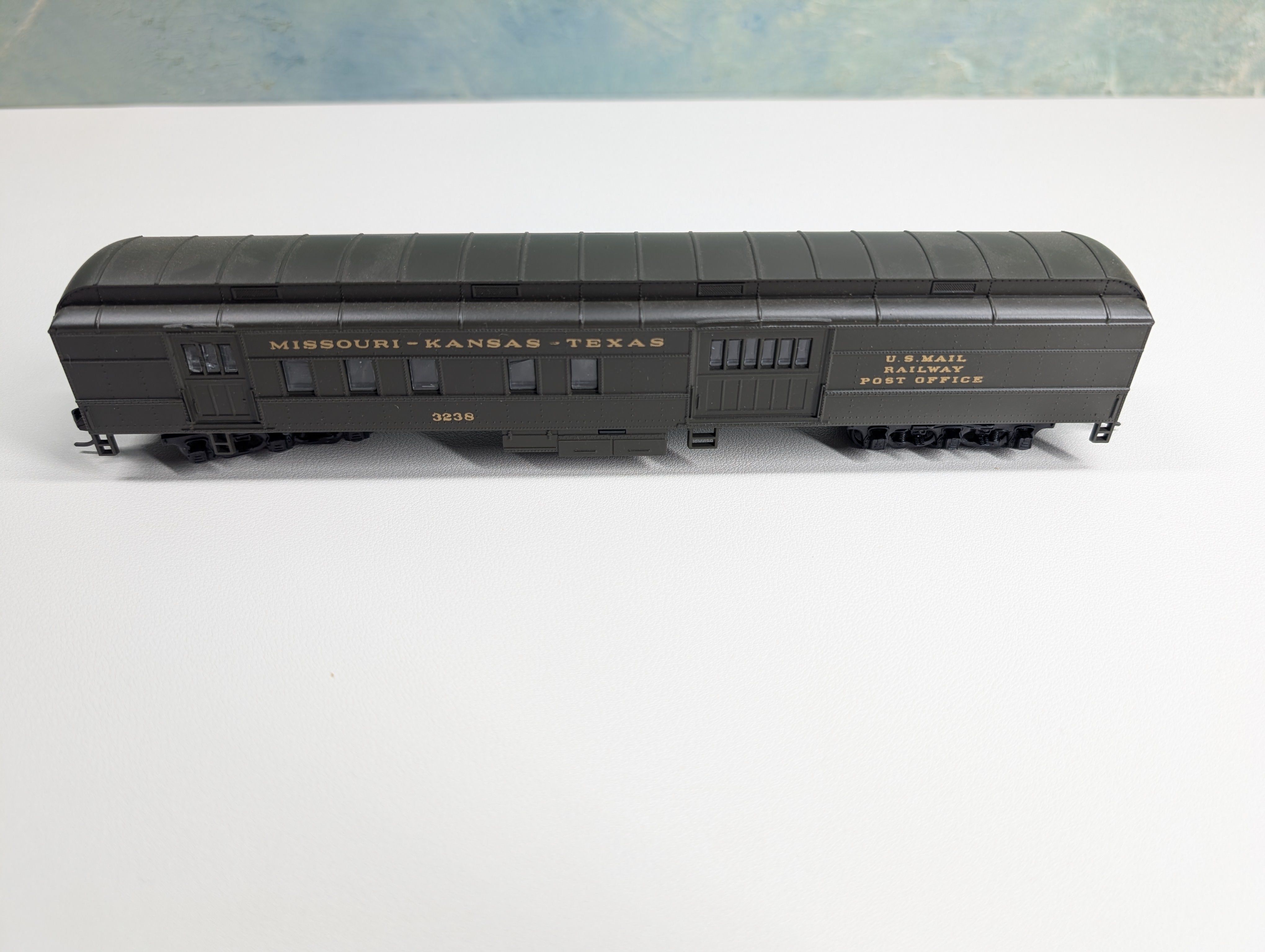 USED Athearn #5591 HO Scale RPO Passenger Car MKT Texas Special #3238 Bev-Bel