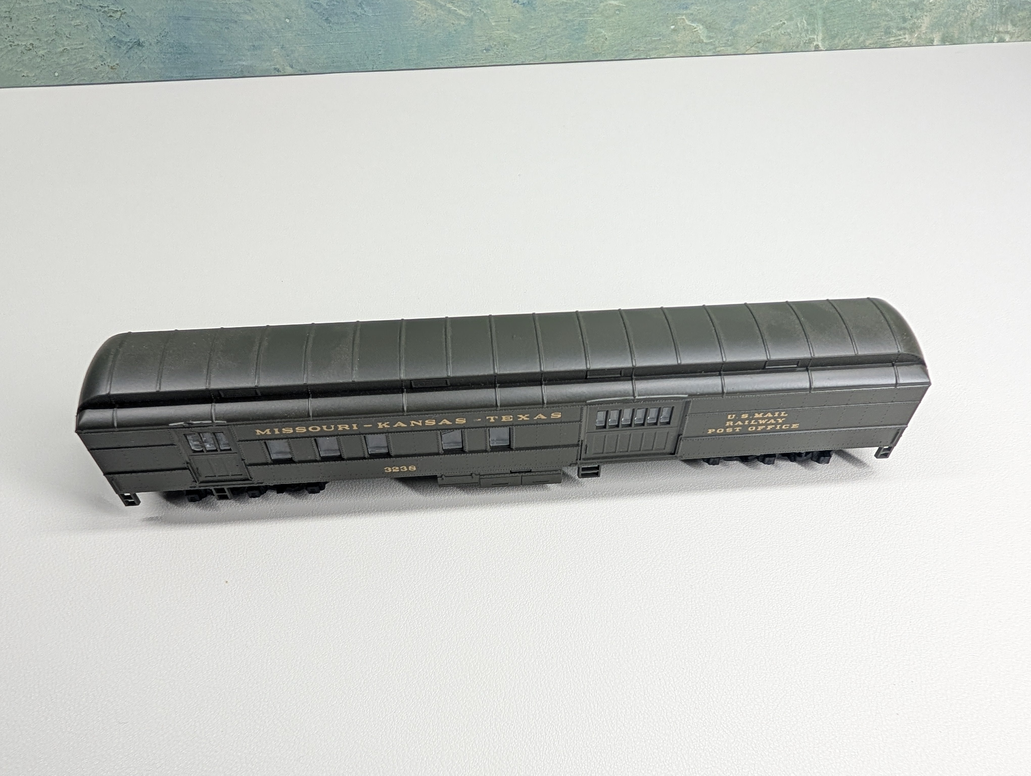 USED Athearn #5591 HO Scale RPO Passenger Car MKT Texas Special #3238 Bev-Bel