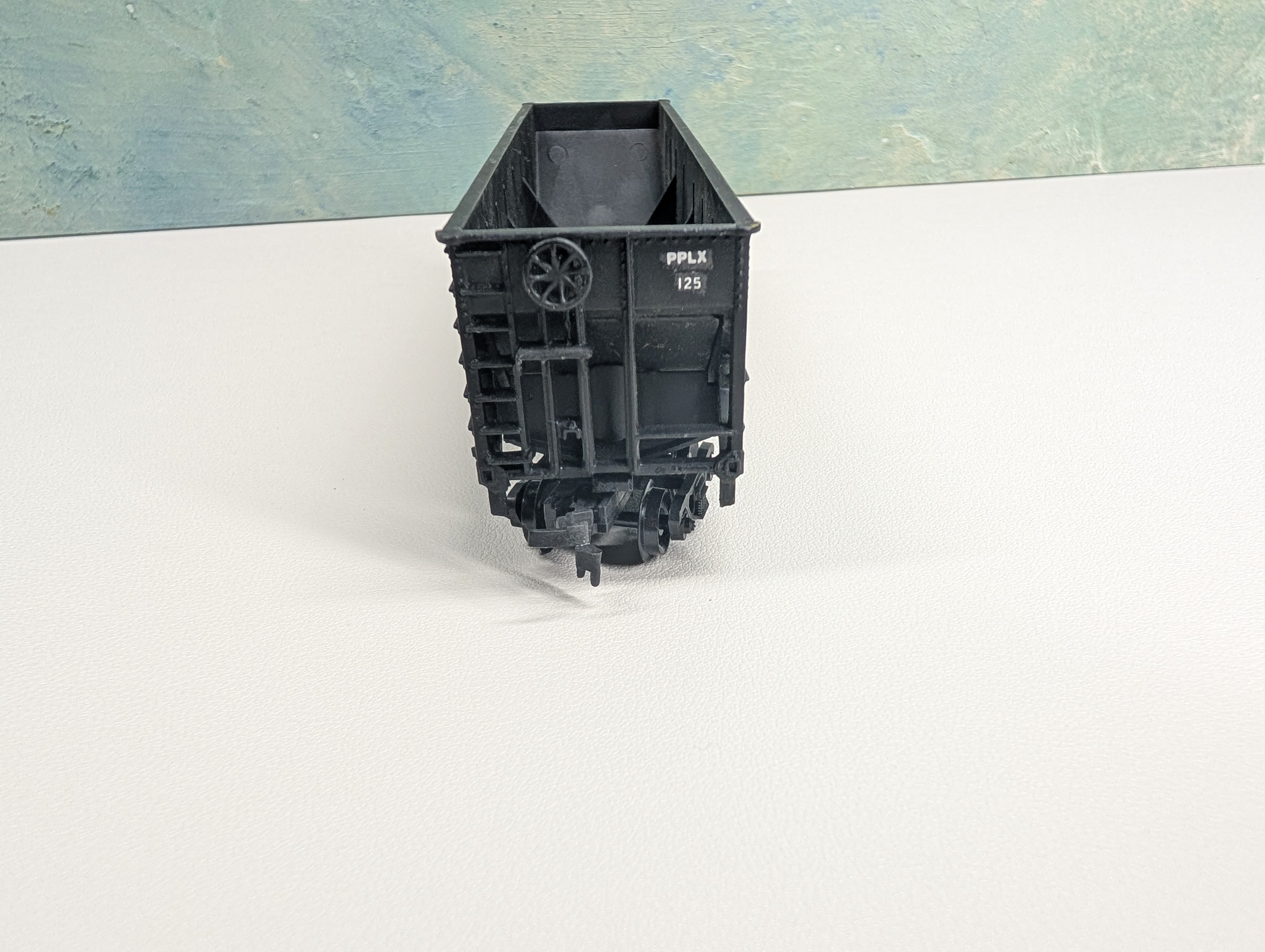 USED HO Scale 100 Ton Hopper PPLX #125 Decal