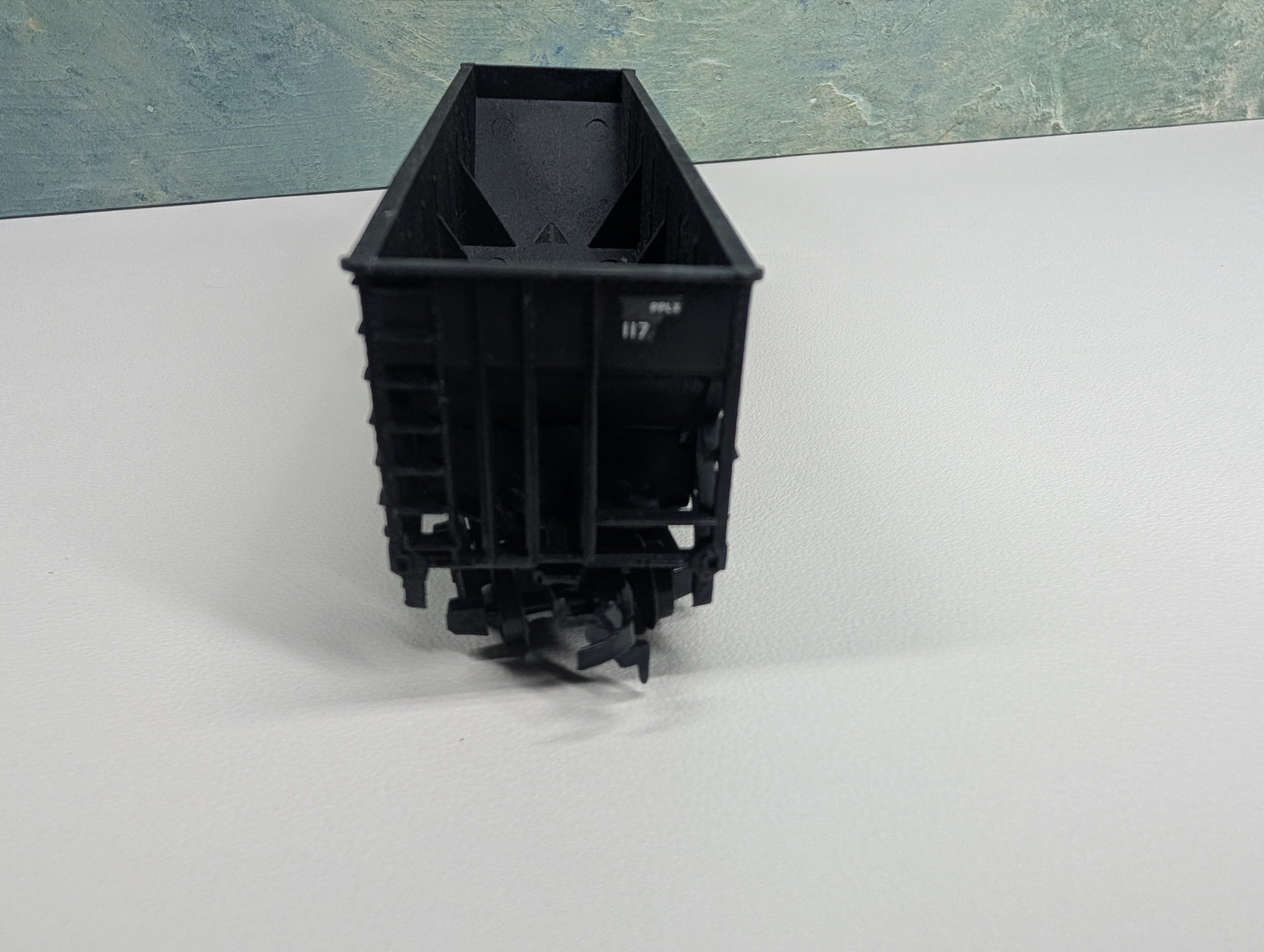 USED HO Scale 100 Ton Hopper PPLX #117 Decal