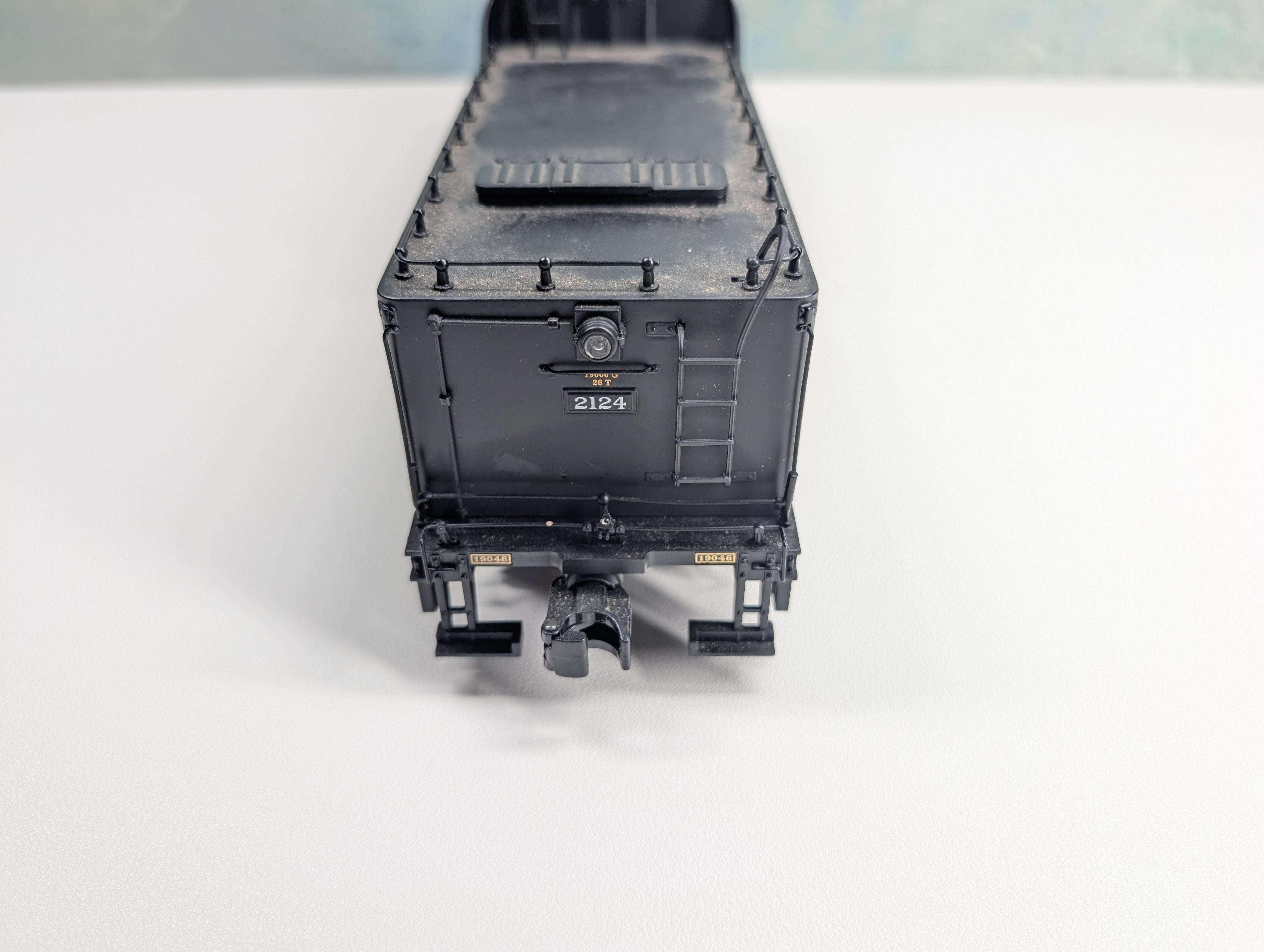 USED MTH Premier 20-3130-1 O 4-8-4 T-1 Steam Engine Reading #2124 3 Rail Proto-Sound 2.0, Tested