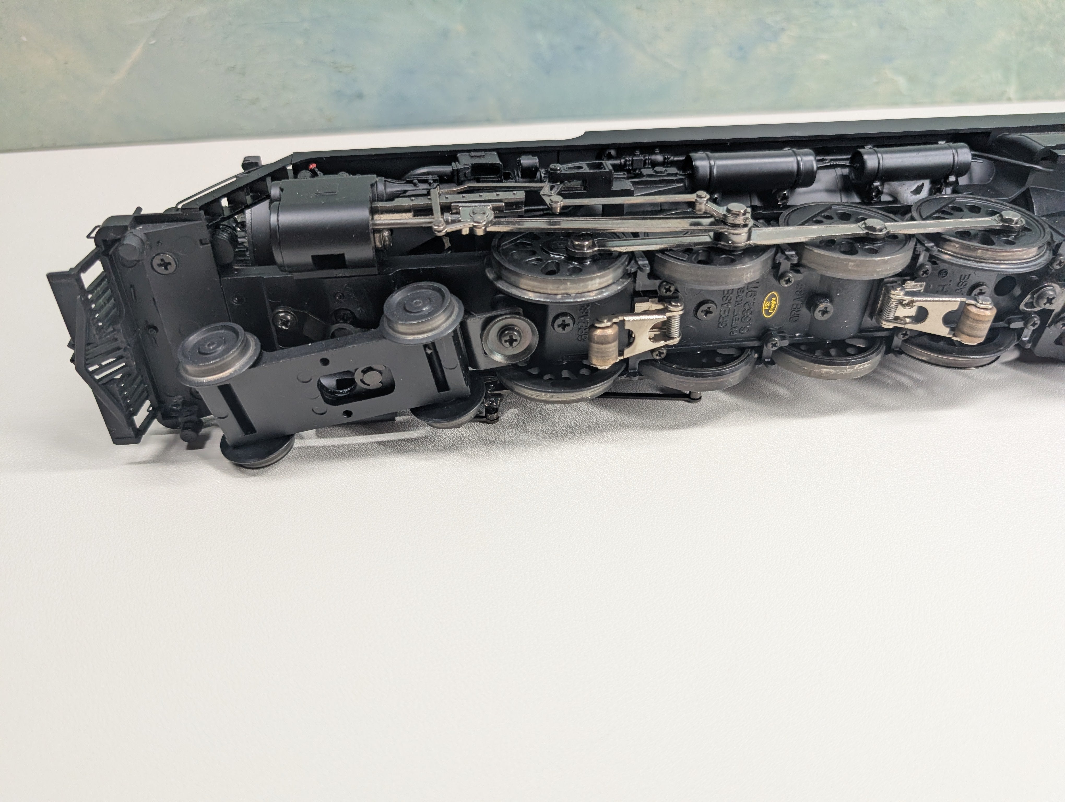 USED MTH Premier 20-3130-1 O 4-8-4 T-1 Steam Engine Reading #2124 3 Rail Proto-Sound 2.0, Tested