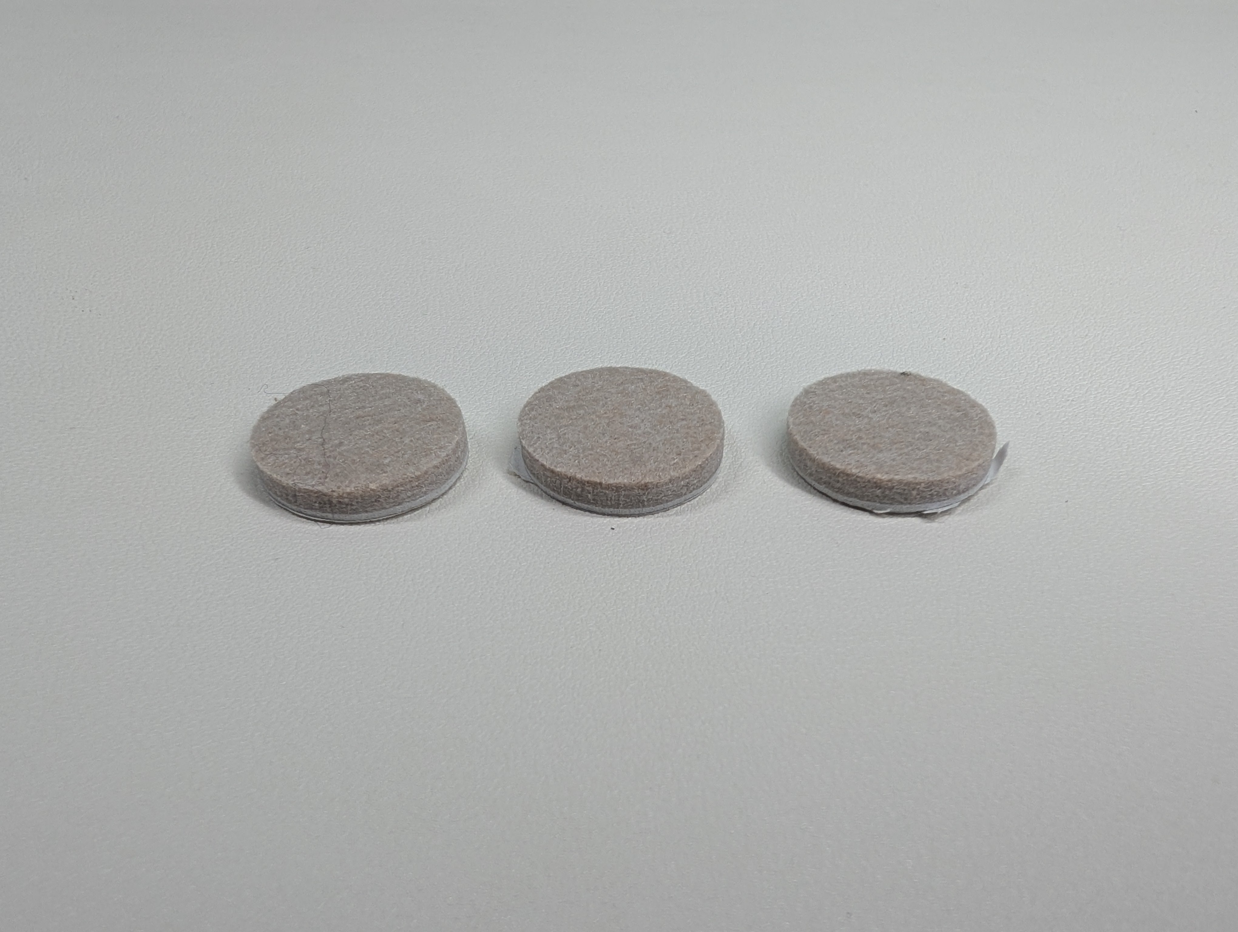 USED HO Scale Track Cleaning Car Replacement Felt Pads (3 pcs)