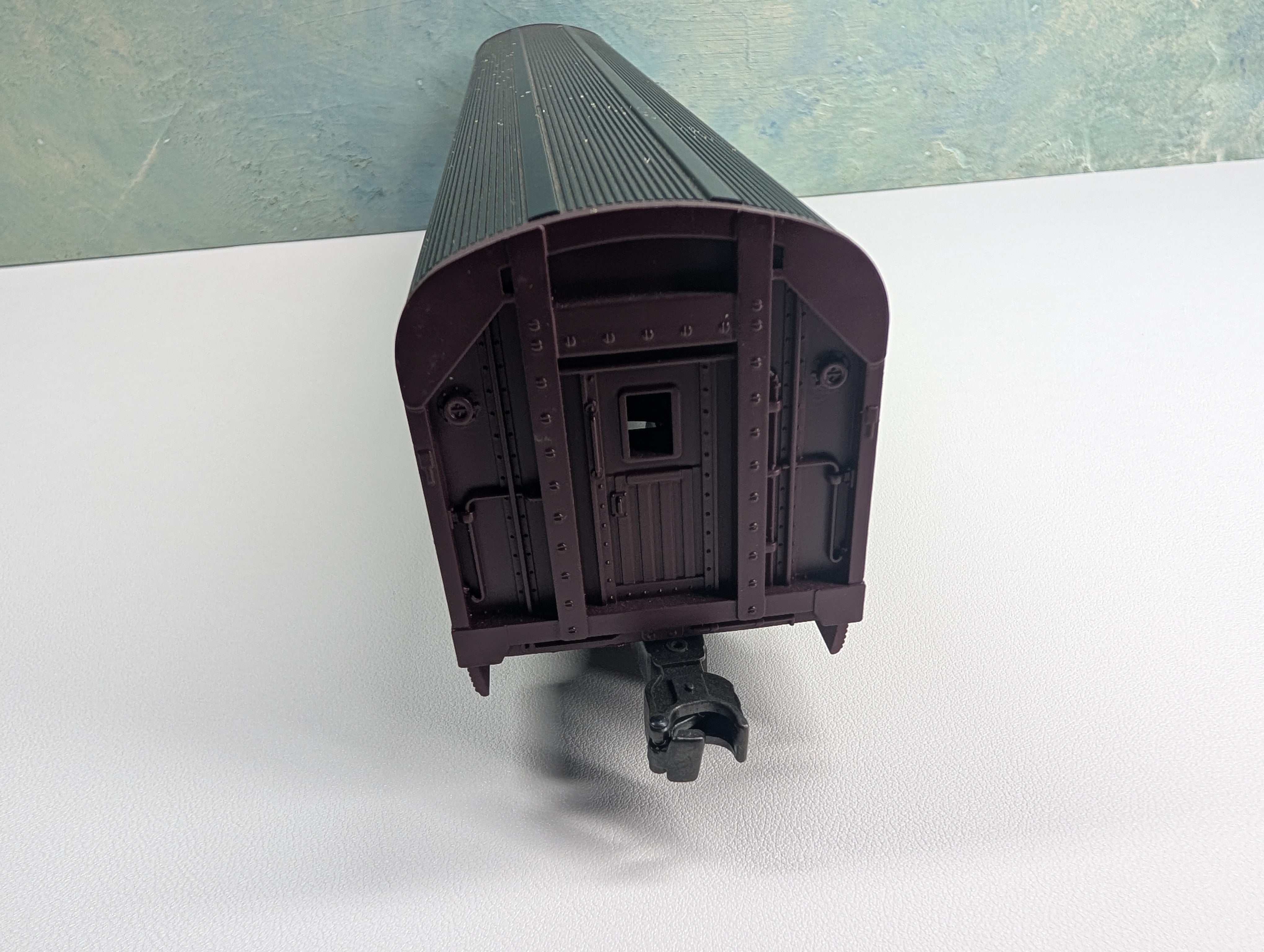 USED MTH Premier 20-6014 O Baggage Passenger Car, 3 Rail Norfolk & Western Railway Express Agency