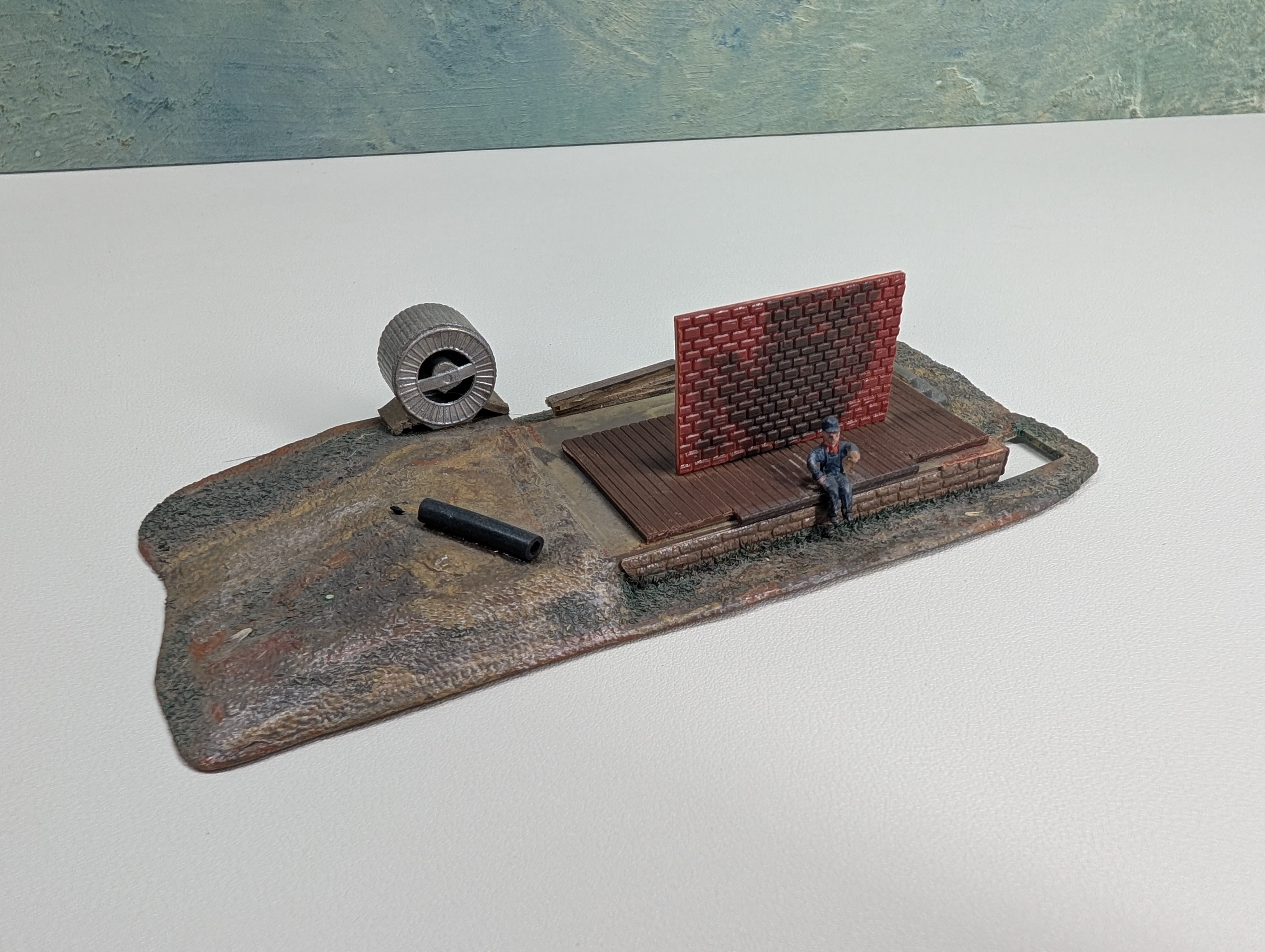 USED HO Scale Construction Building Platform