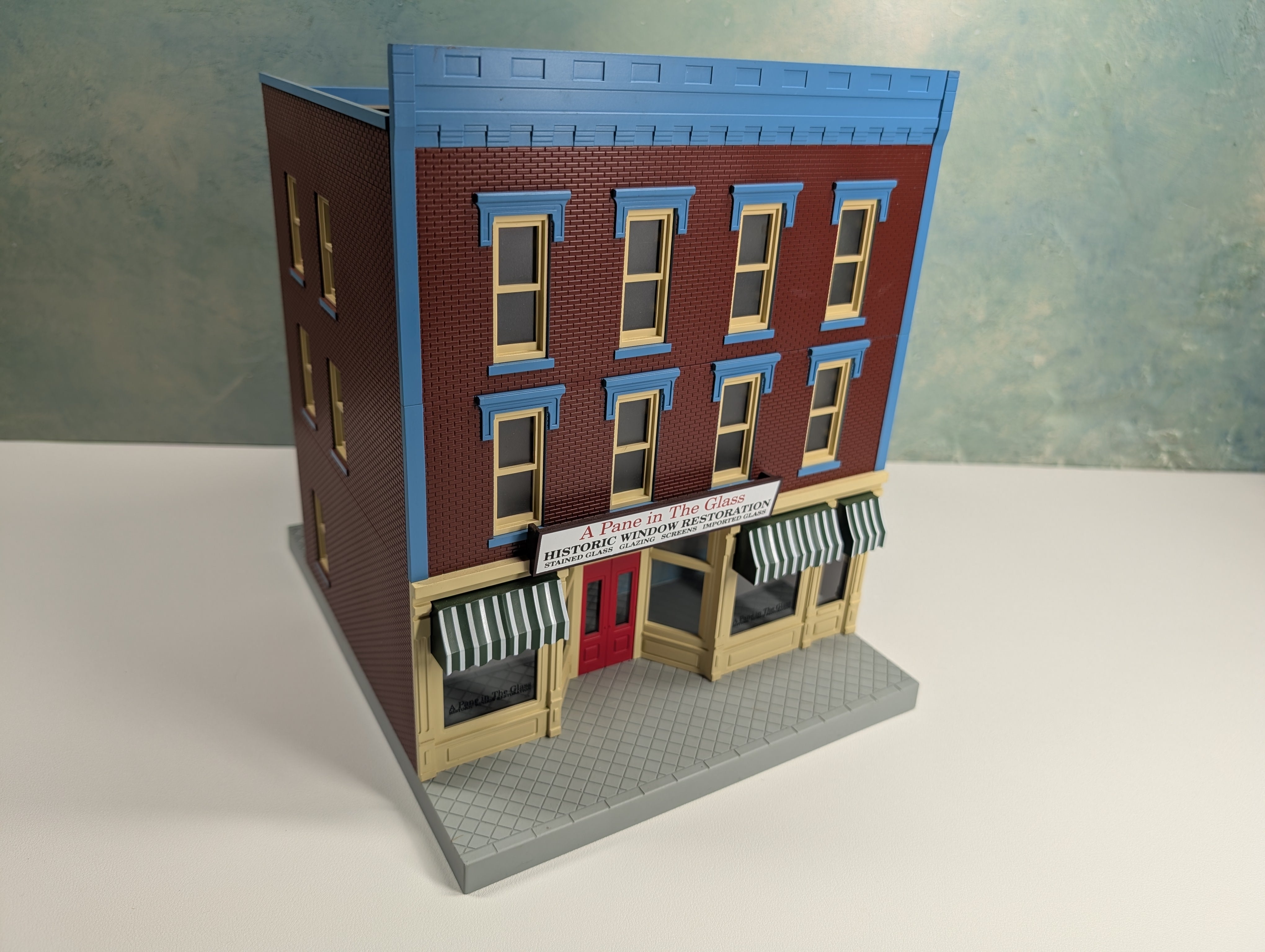 USED MTH O A Pane in The Glass Window Restoration Building Light Works