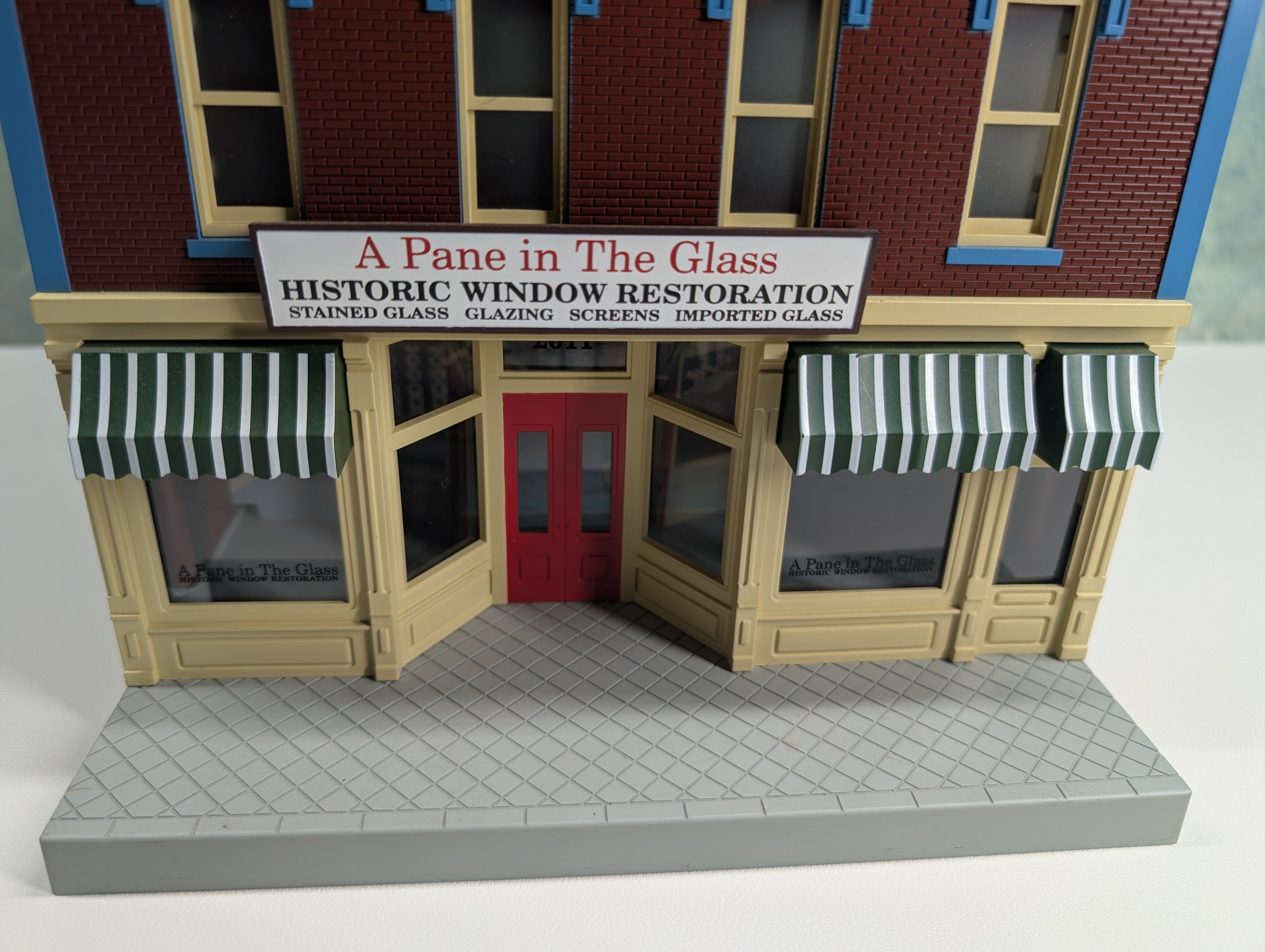 USED MTH O A Pane in The Glass Window Restoration Building Light Works