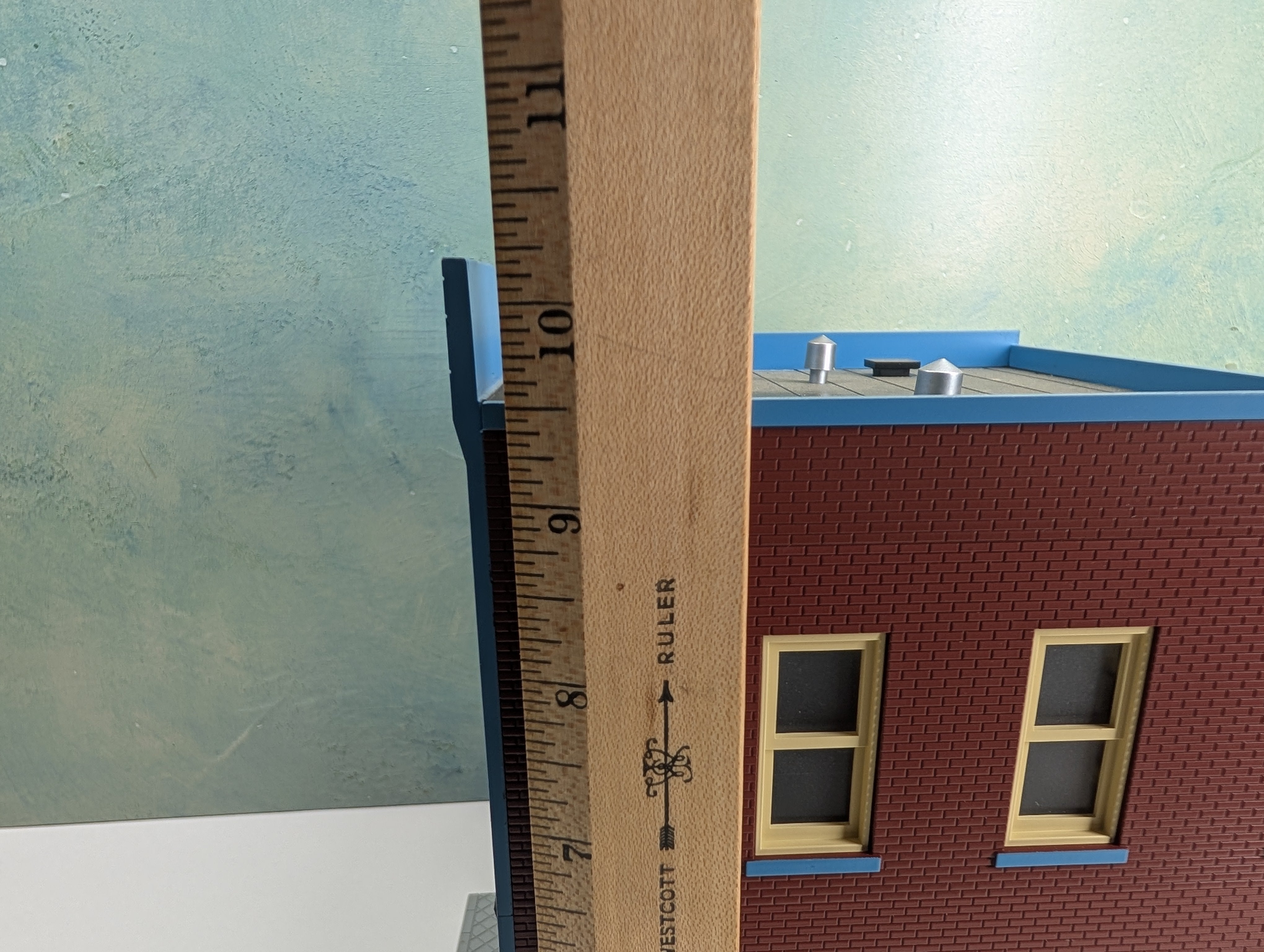 USED MTH O A Pane in The Glass Window Restoration Building Light Works