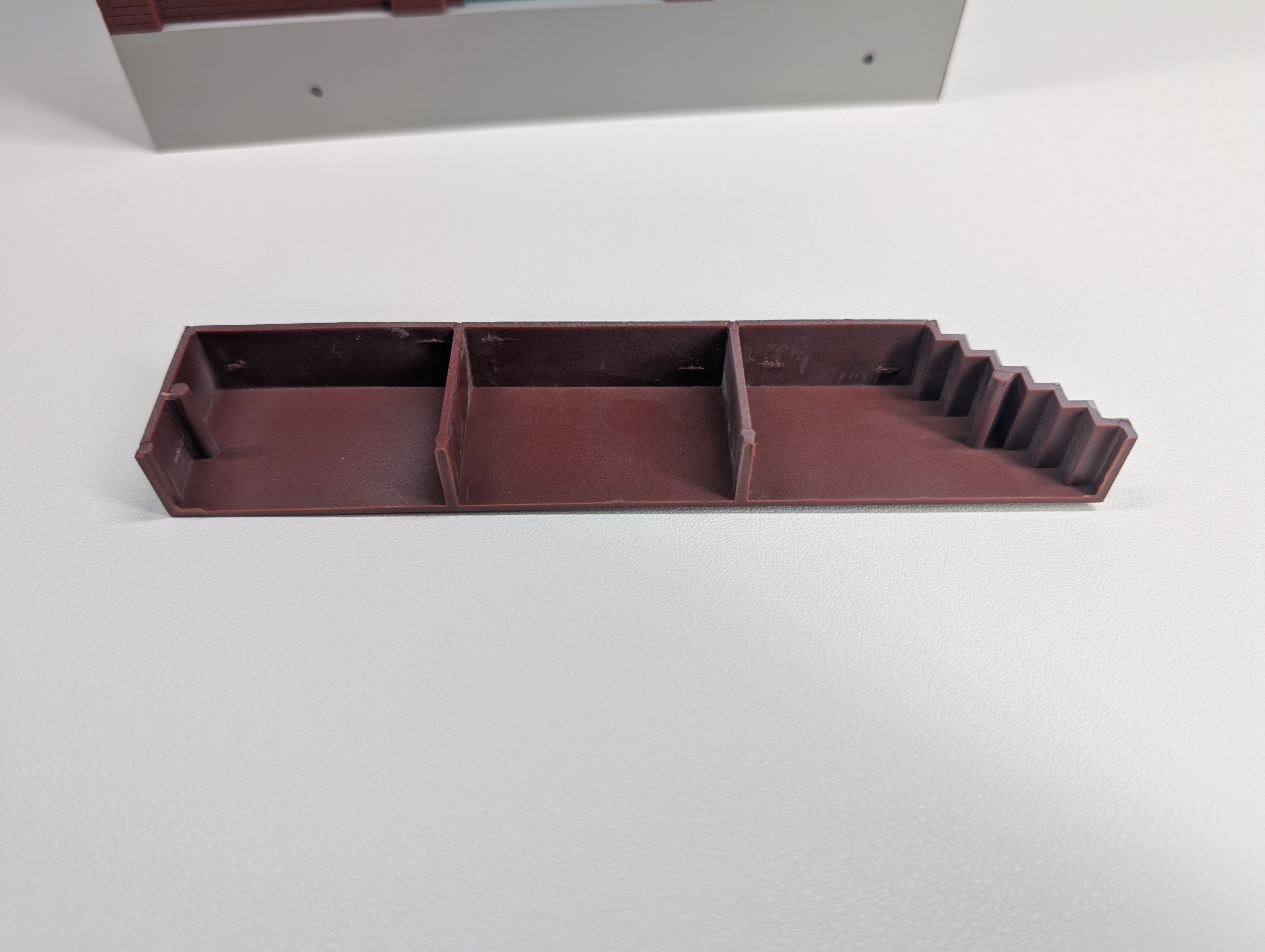 USED Walthers O Flat Building, Wall Building, Black Rock Beverage