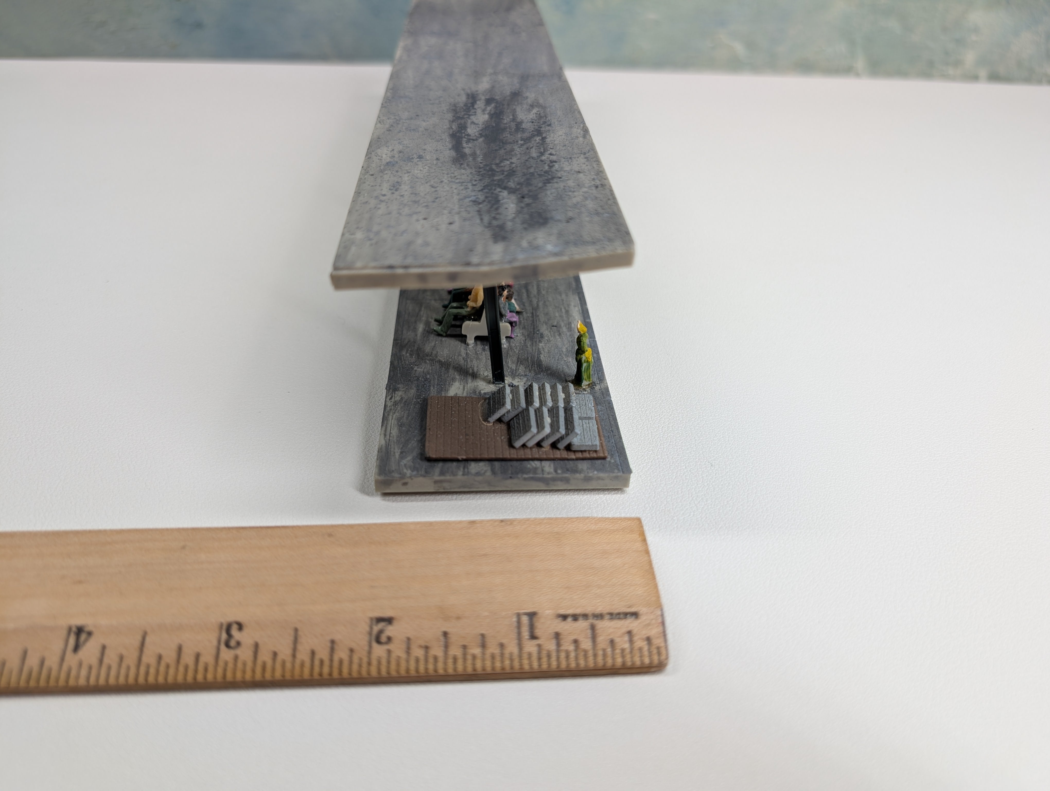 USED HO Scale Passenger Station with Details