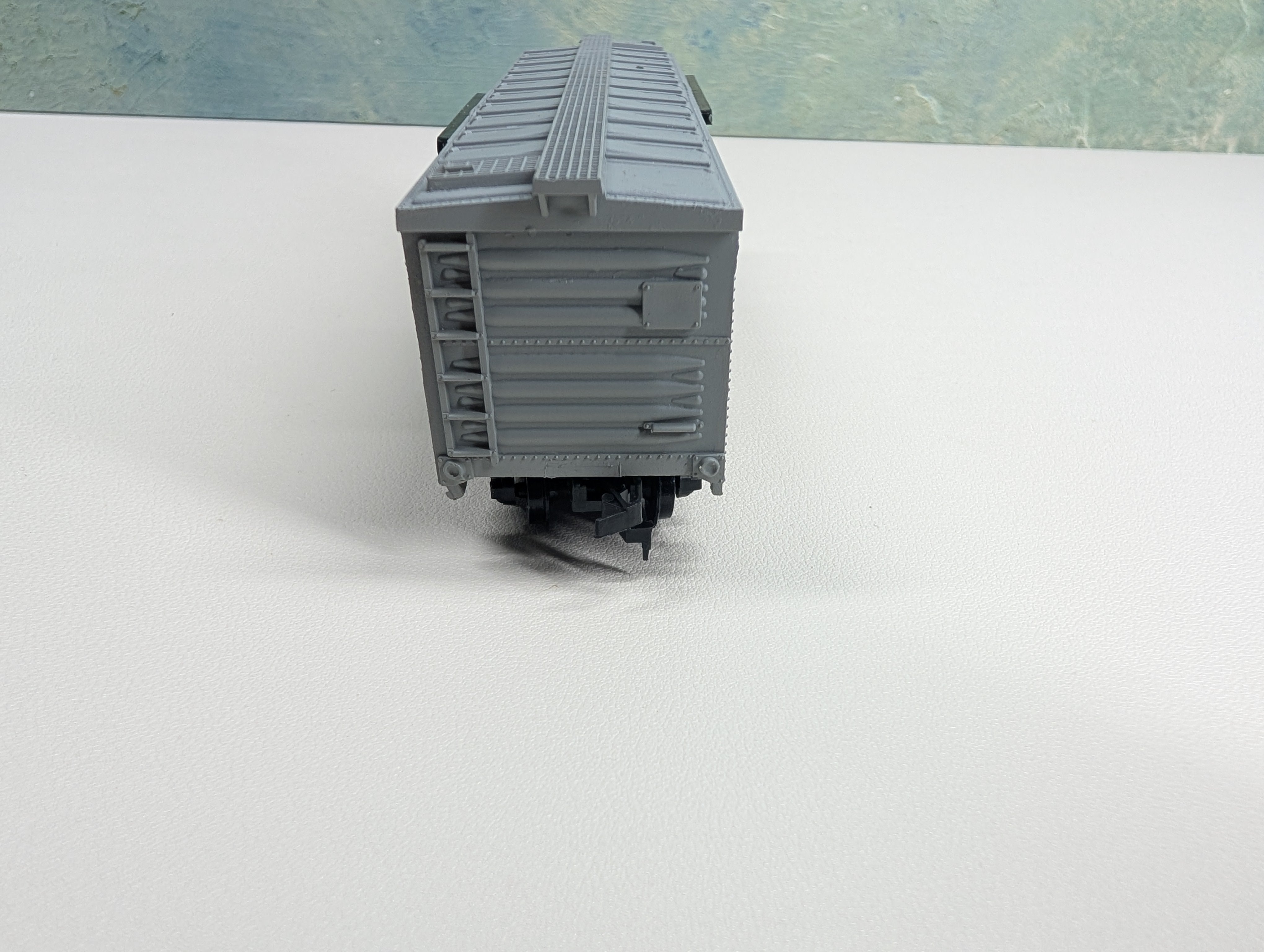 USED Life-Like 8518 HO Scale 40' Wood Braced Box Car Virginian VGN #61550