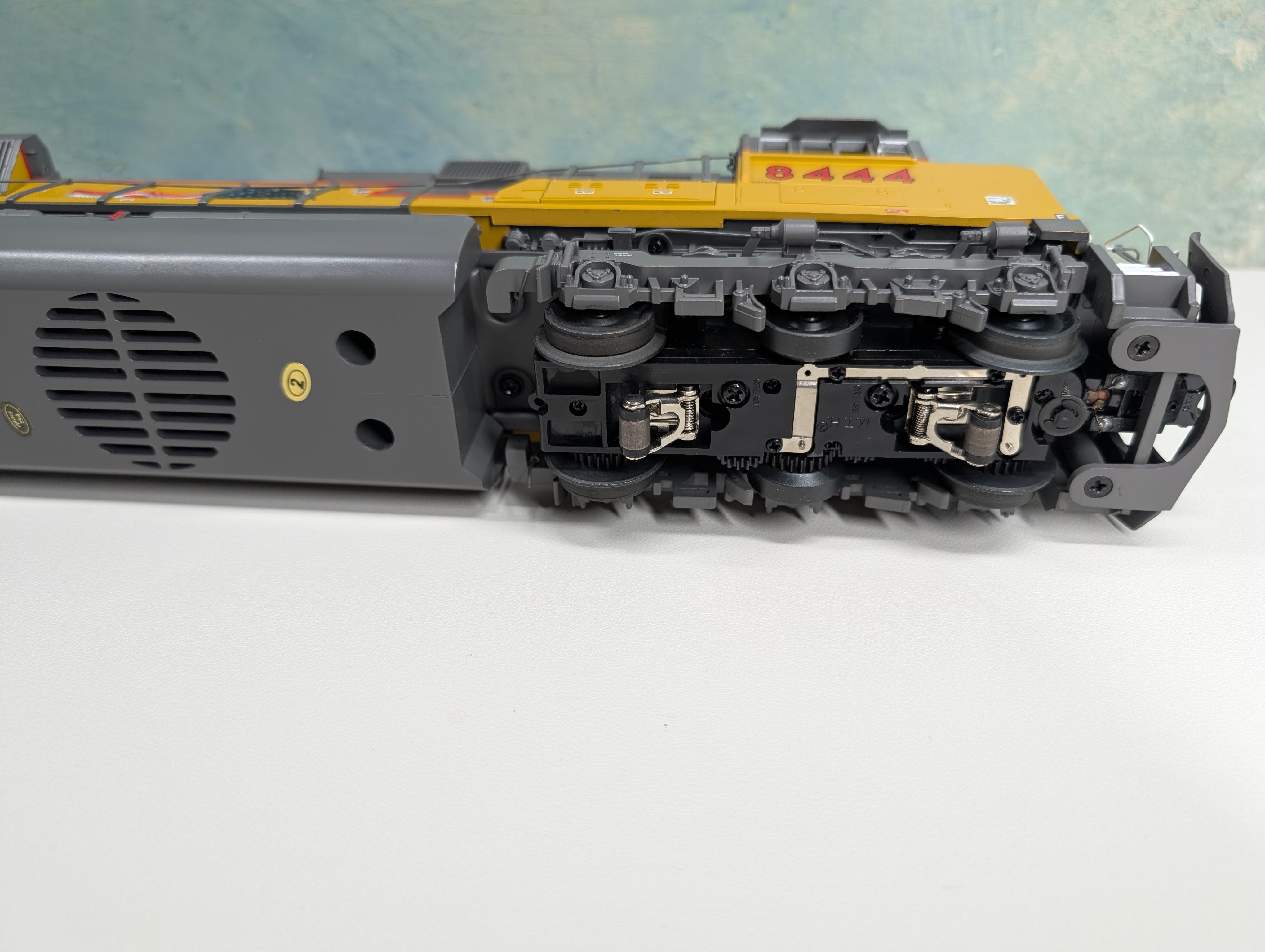 USED MTH Premier 20-2918-1 O SD70ACe Diesel Locomotive Union Pacific #8444 Tested, 3 Rail Proto-Sound 2.0