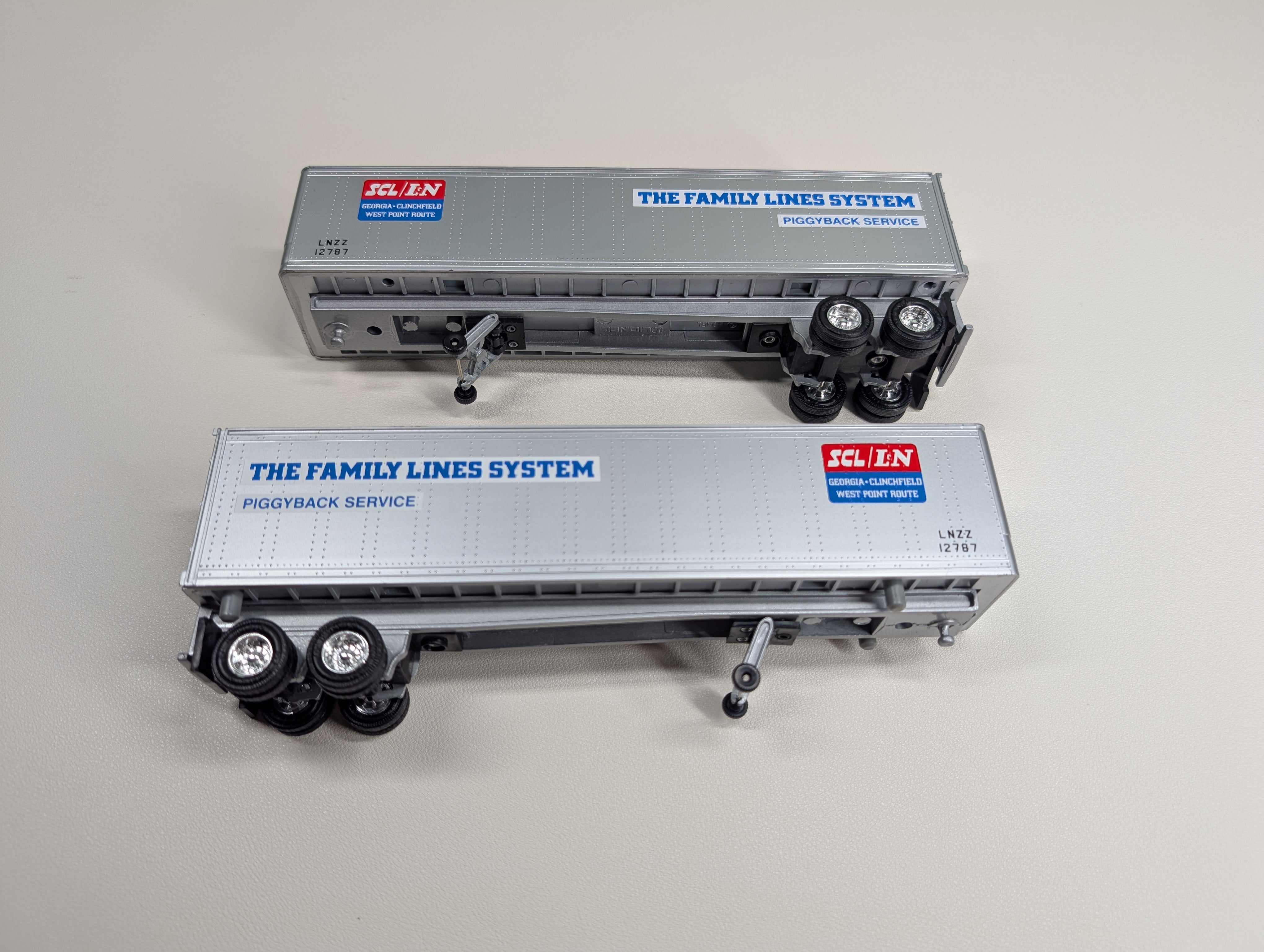 USED Lionel O Set of Trailers The Family Lines System SCL/L&N #12787 (2 pcs)