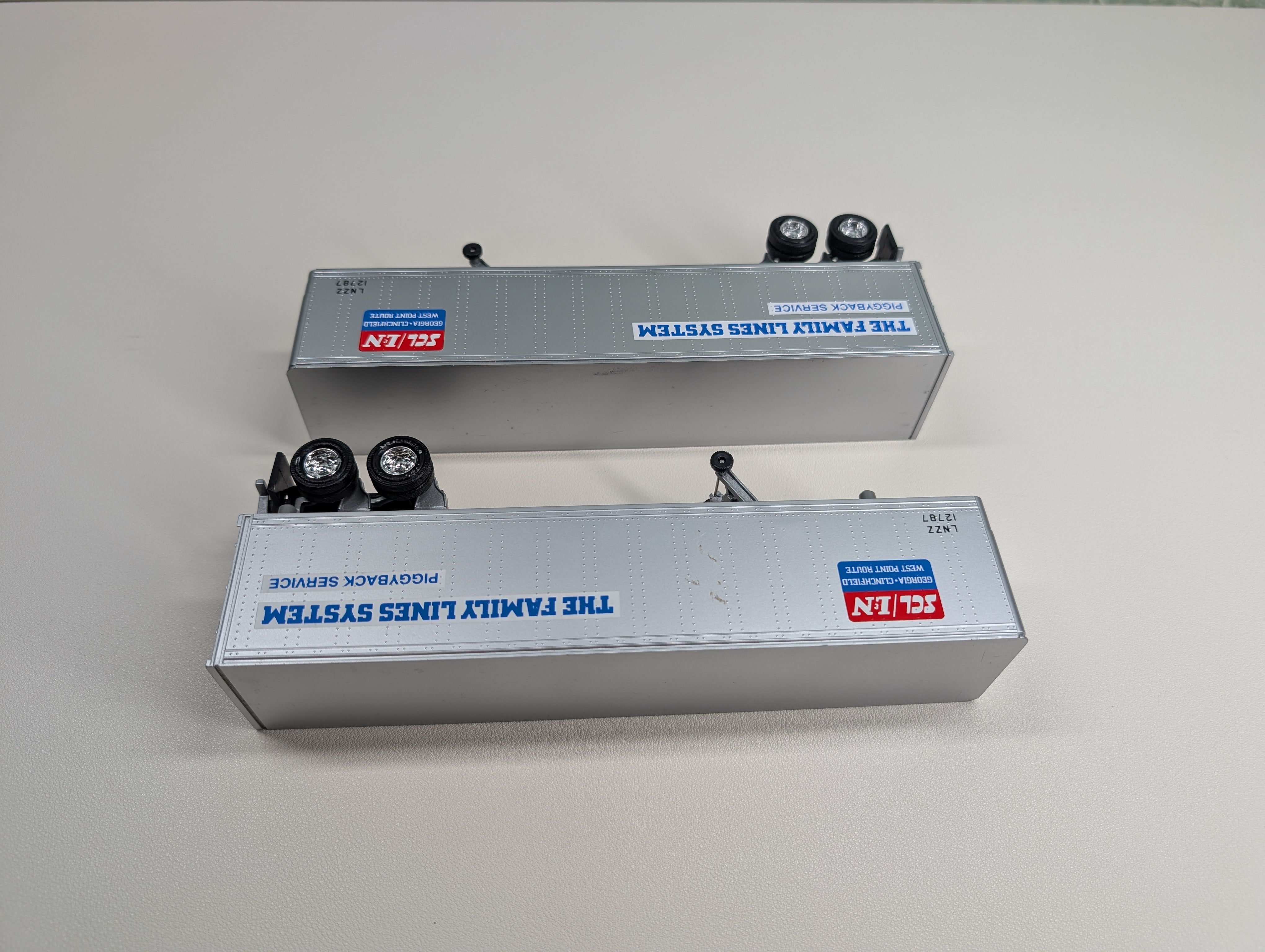 USED Lionel O Set of Trailers The Family Lines System SCL/L&N #12787 (2 pcs)