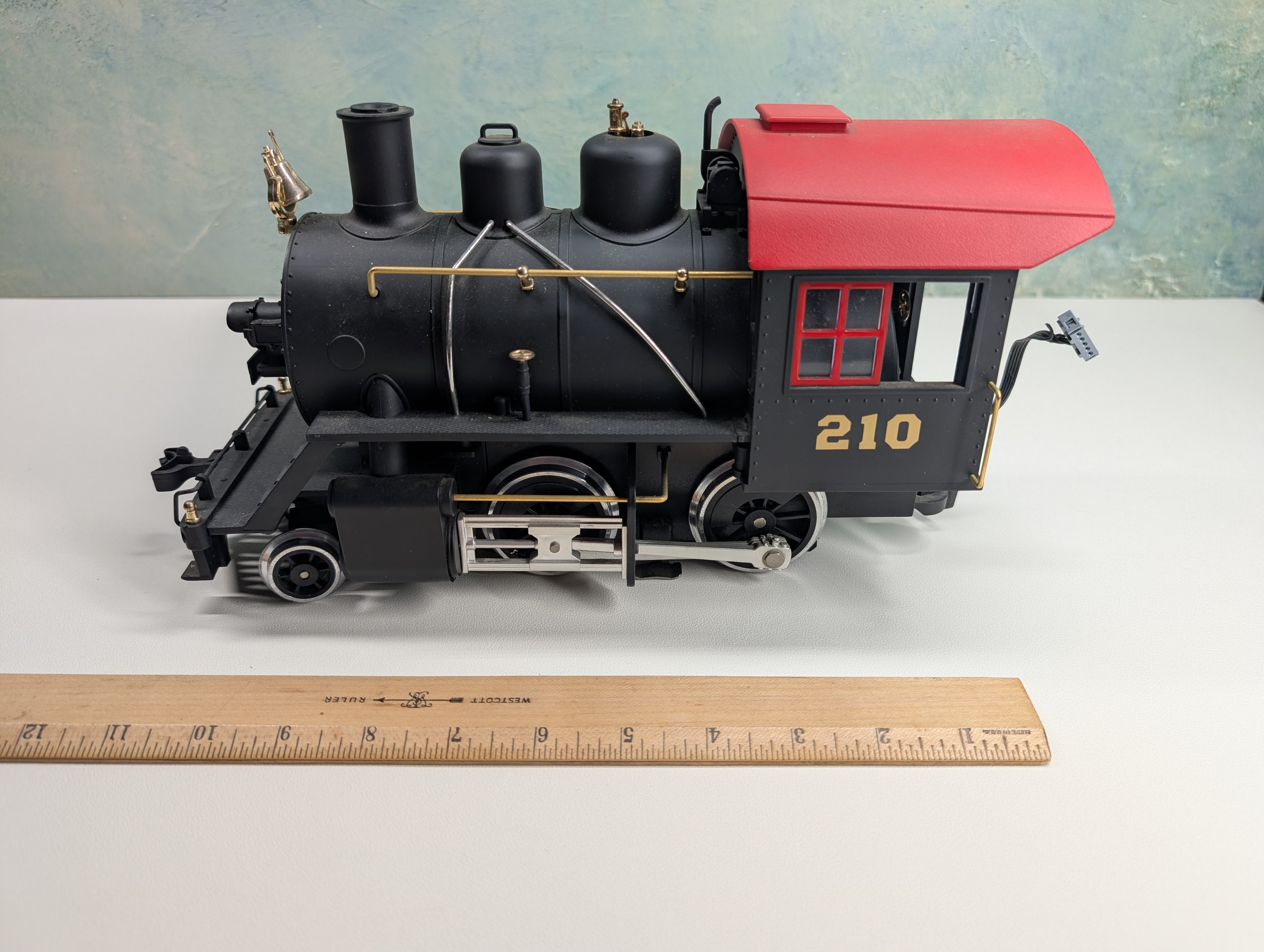 USED LGB G Scale Steam Locomotive with Tender Tested