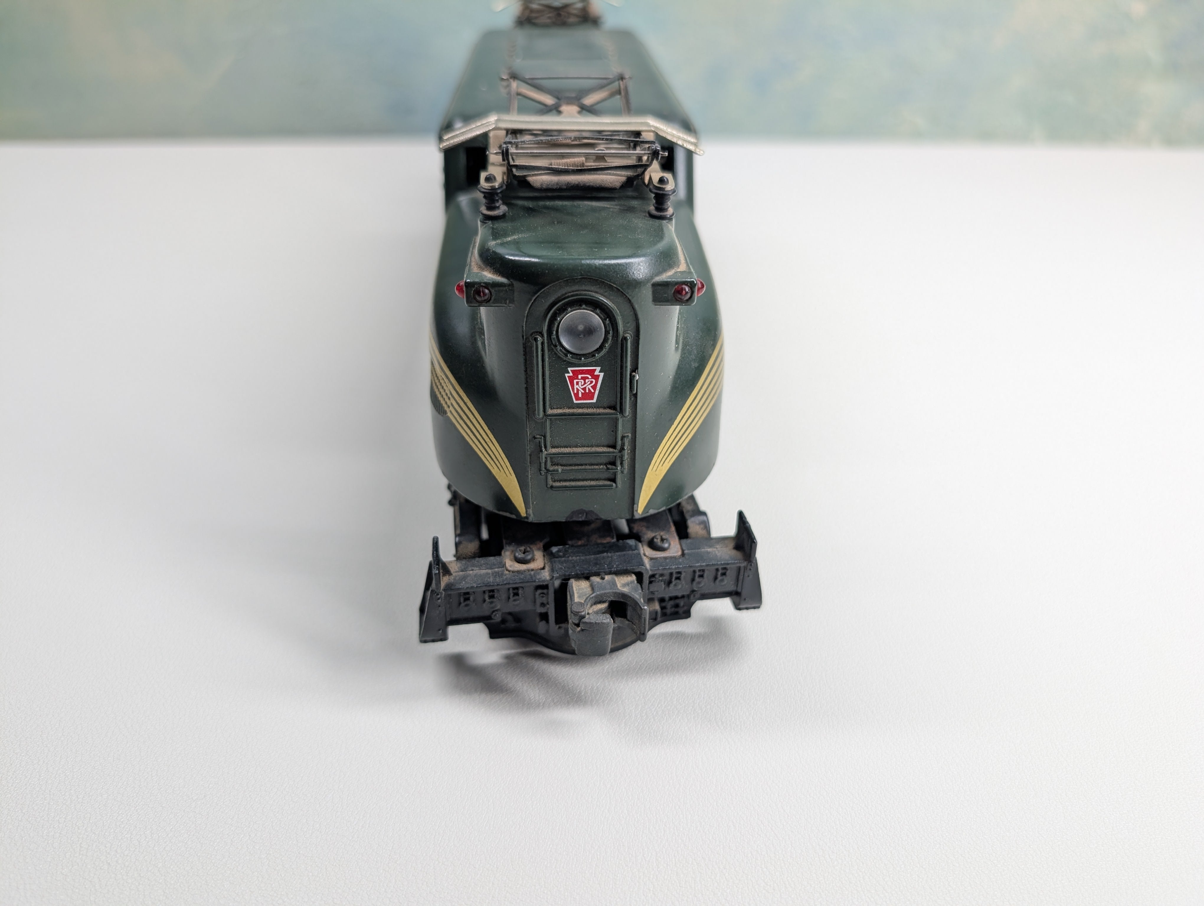 USED Williams O GG-1 Locomotive Pennsylvania #4937 Green 5 Stripe, Tested