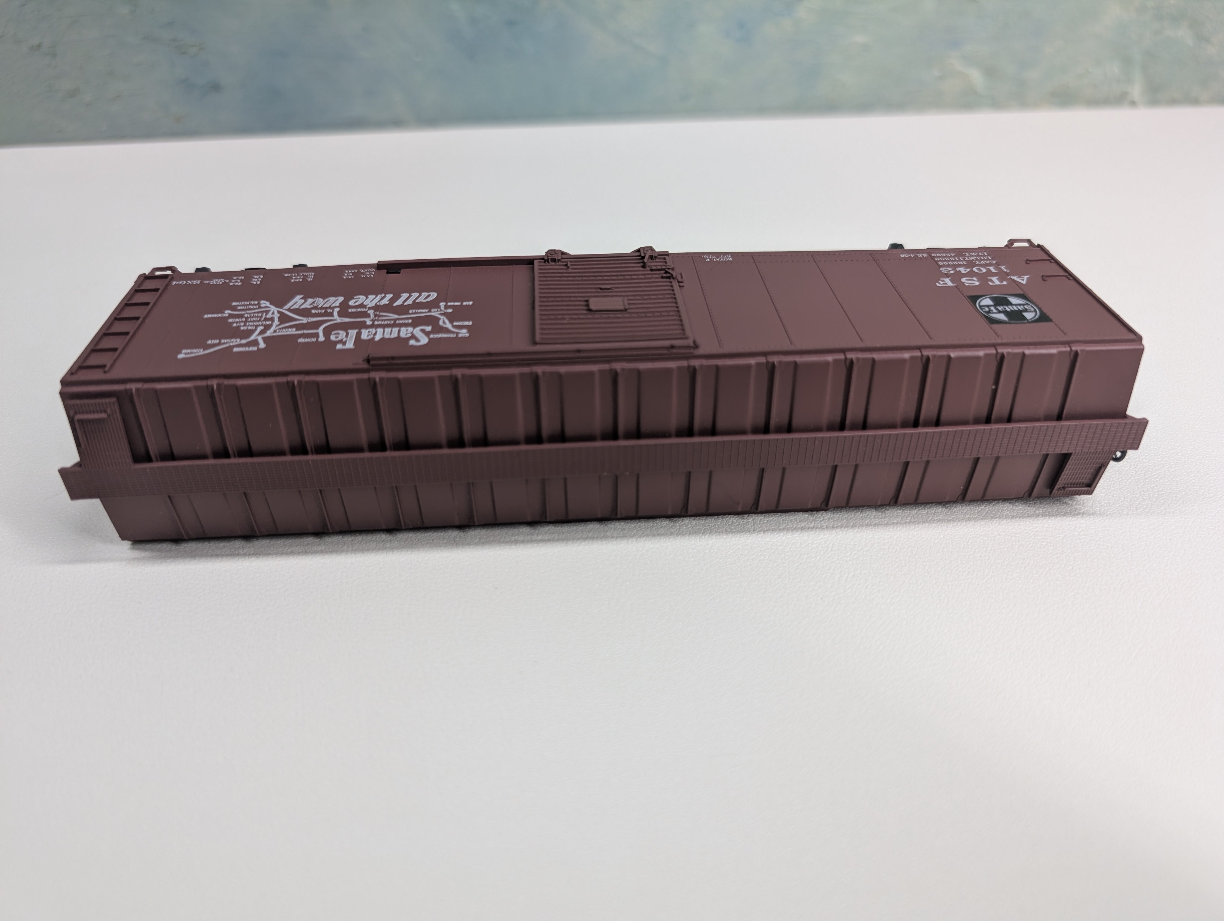 USED Athearn HO Scale 50' Box car Santa Fe ATSF #11043
