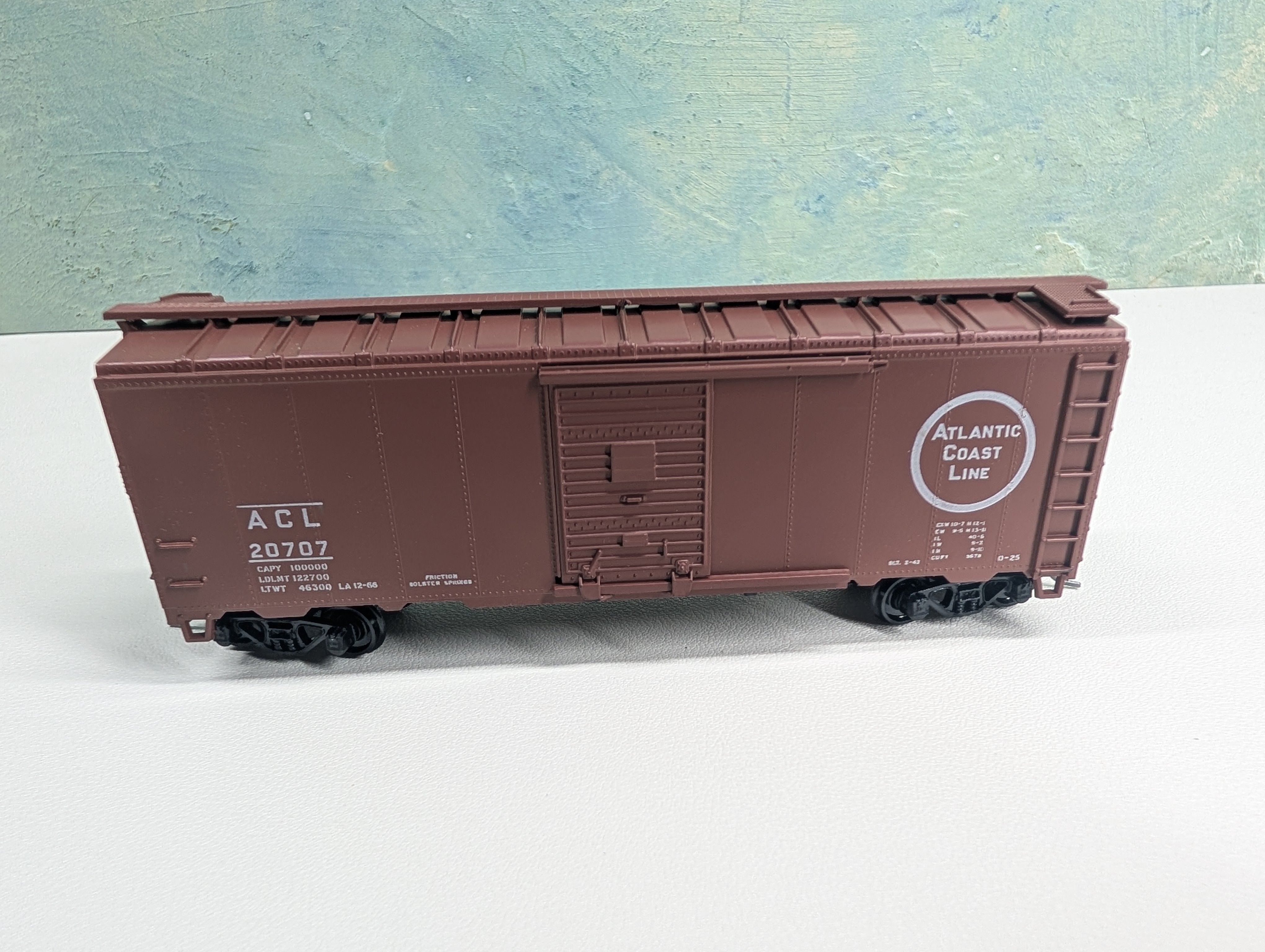 USED Athearn HO Scale 40' Box Car Atlantic Coast Line ACL #20707