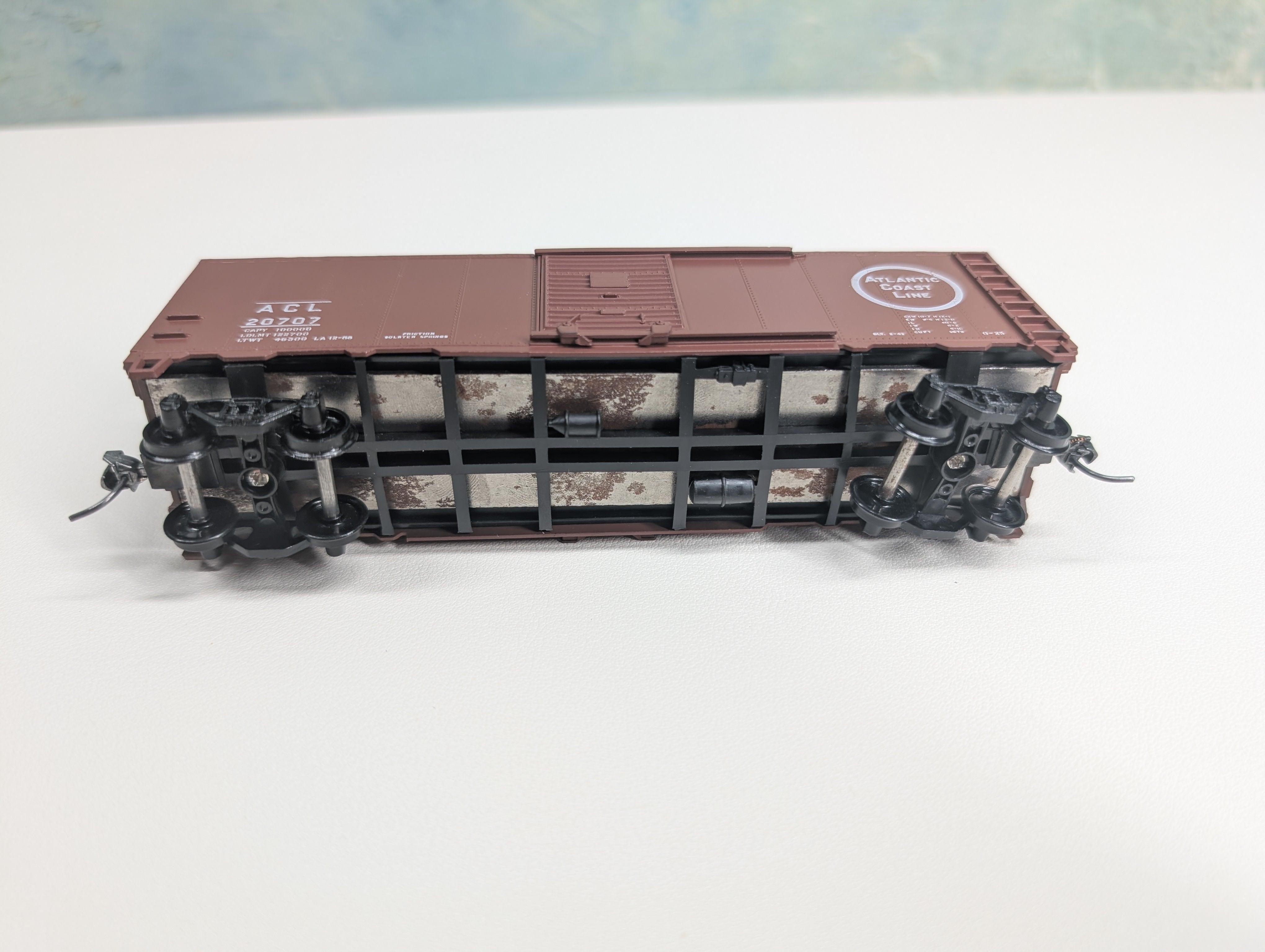 USED Athearn HO Scale 40' Box Car Atlantic Coast Line ACL #20707