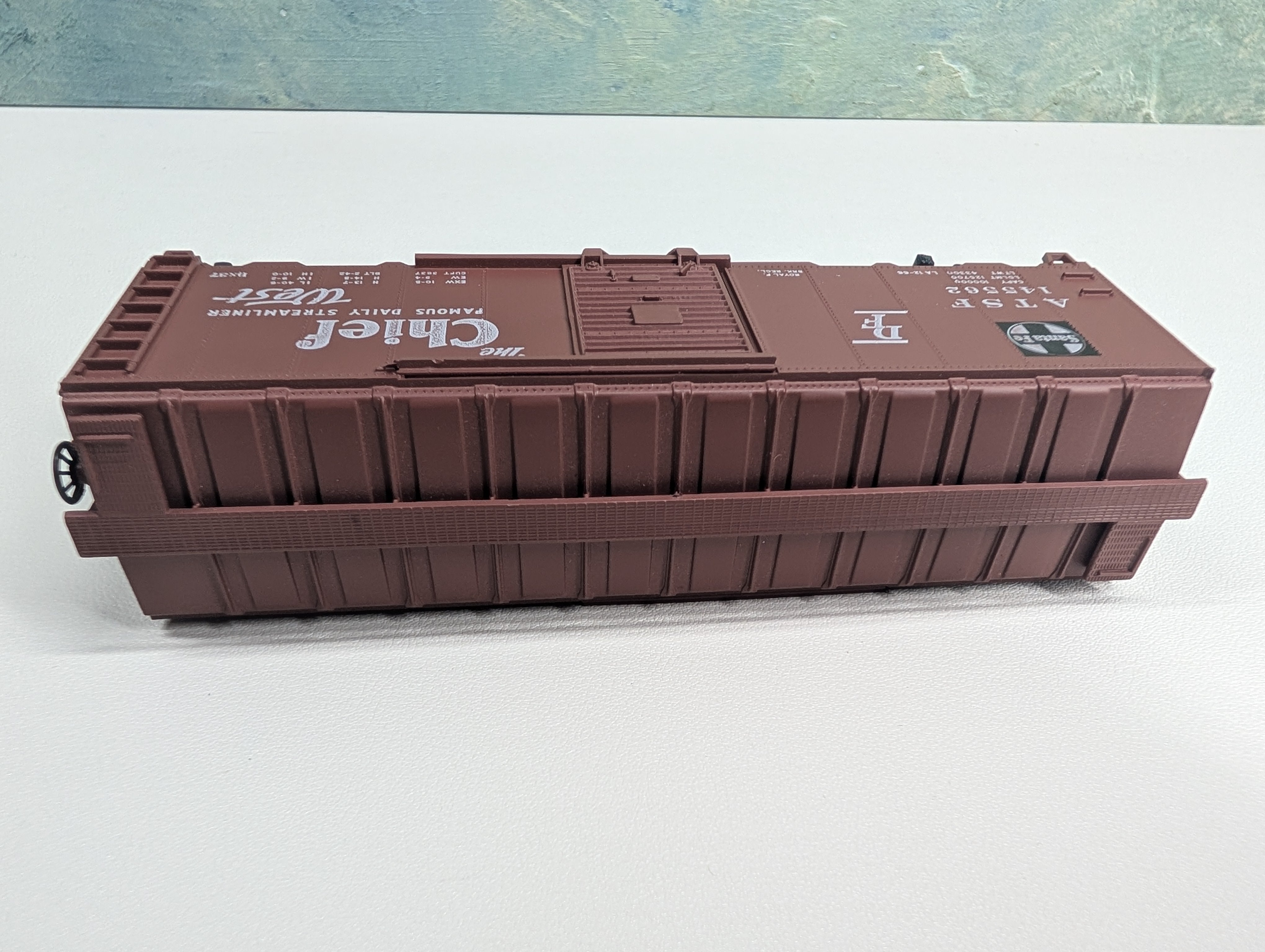 USED Athearn HO Scale 40' Box Car Santa Fe ASF #145562