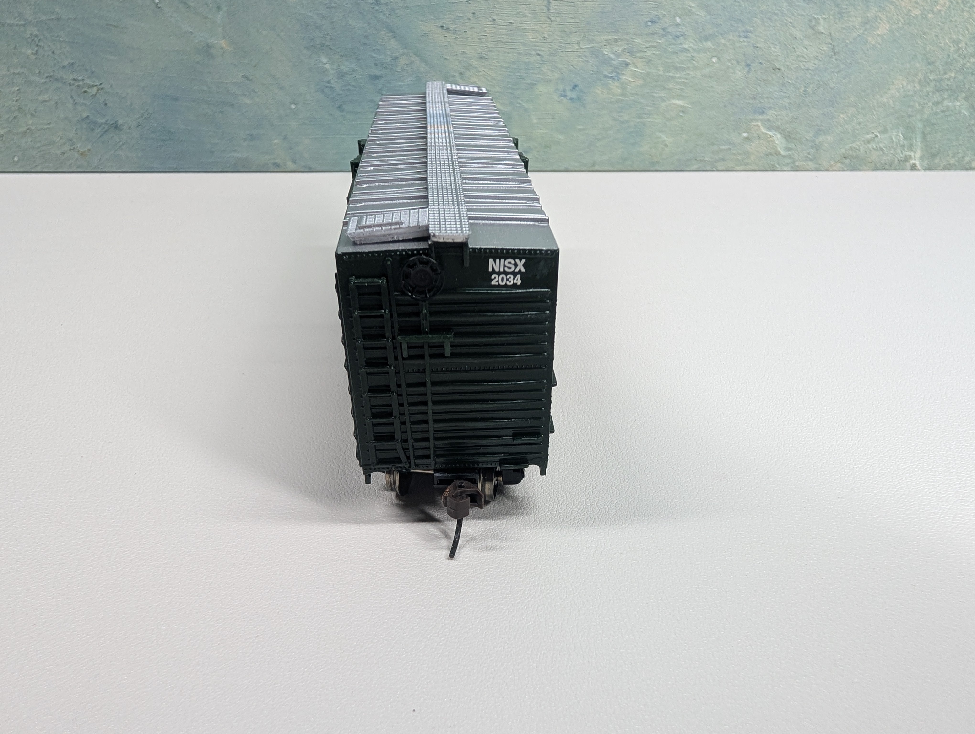 USED Bachmann 18520 HO Scale 40' Cattle Stock Car New York Central NISX #2034