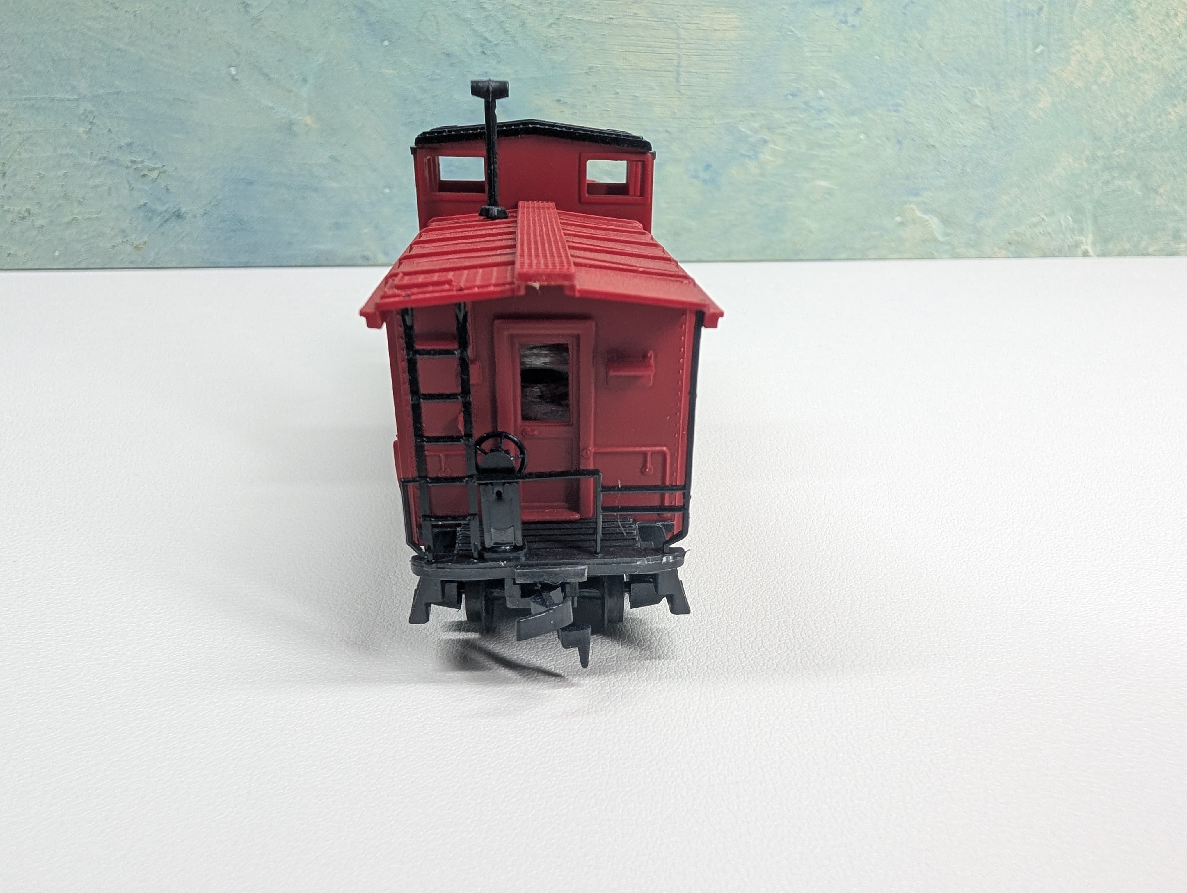 USED Tyco HO Scale Caboose Santa Fe ATSF #7240